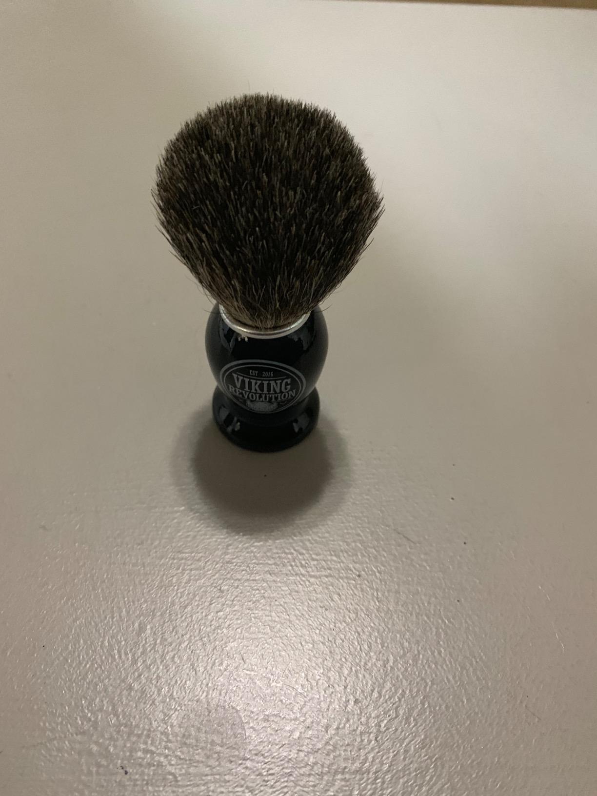 Viking Revolution Badger Hair Shaving Brush - 1 Count customer photo 1