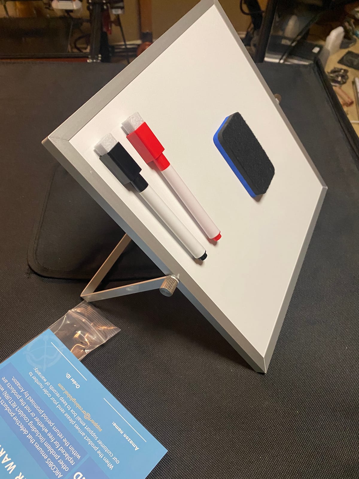 ARCOBIS Small WhiteBoard with Stand 10