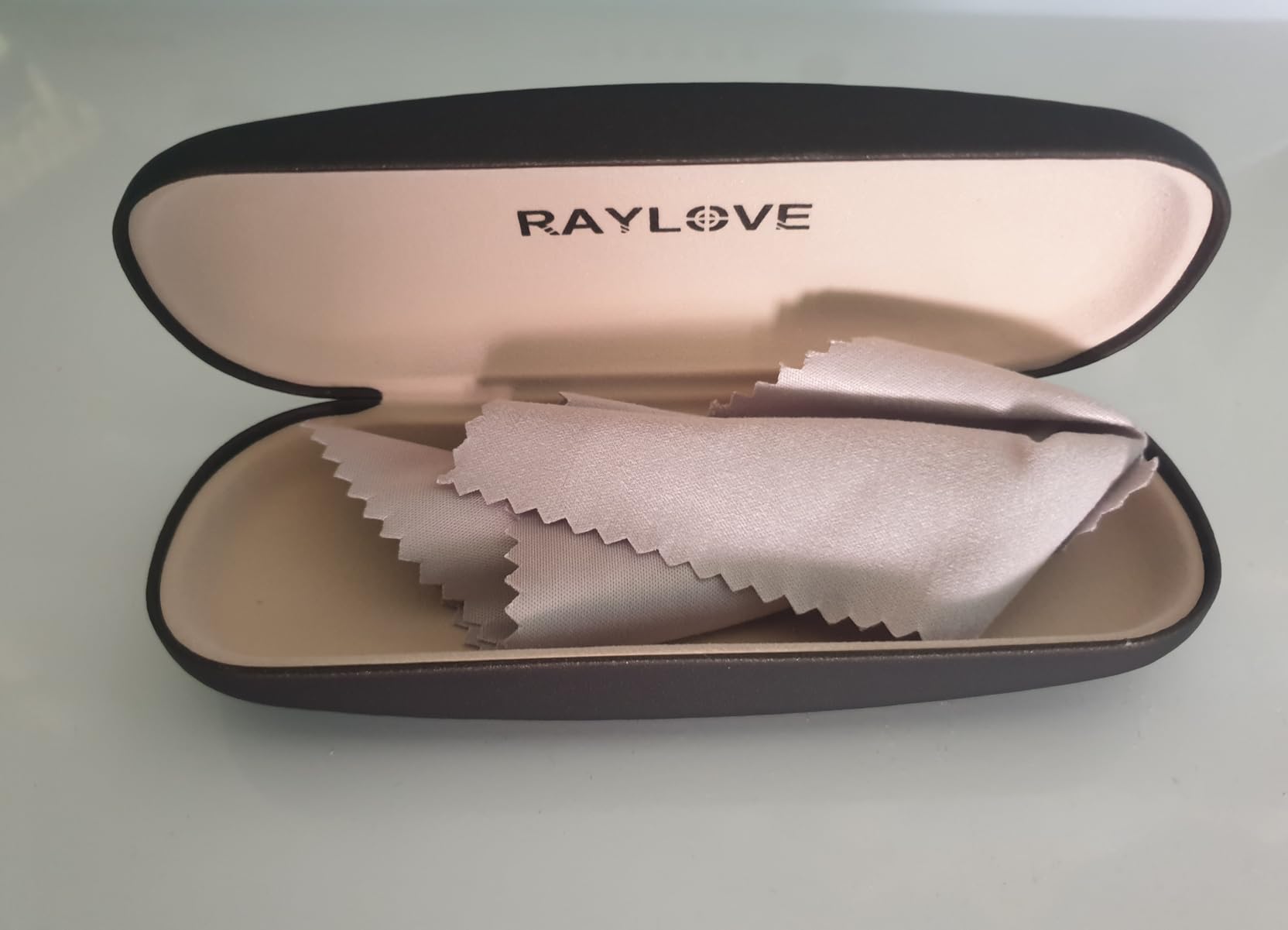 RayLove Unisex Hard Shell Eyeglasses Cases, Protective Case For Glasses customer photo 2