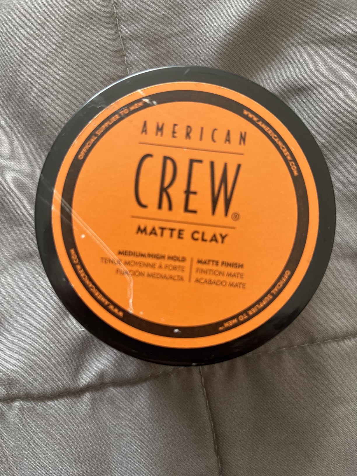 American Crew Men's Matte Clay, Medium-High Hold & Matte Shine, 3 oz customer photo 1