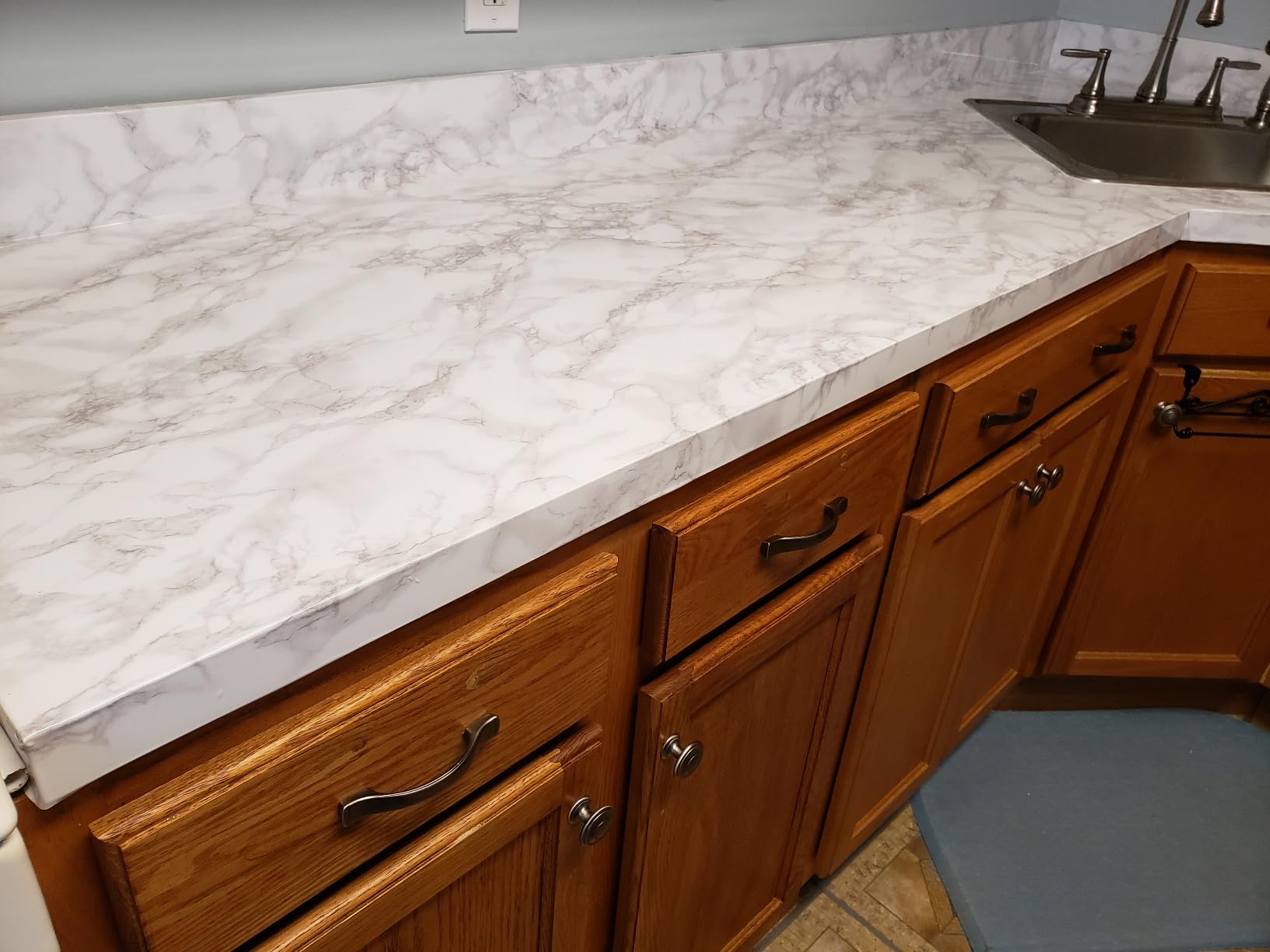EZ FAUX DECOR Vinyl Countertop Update Wrap 36