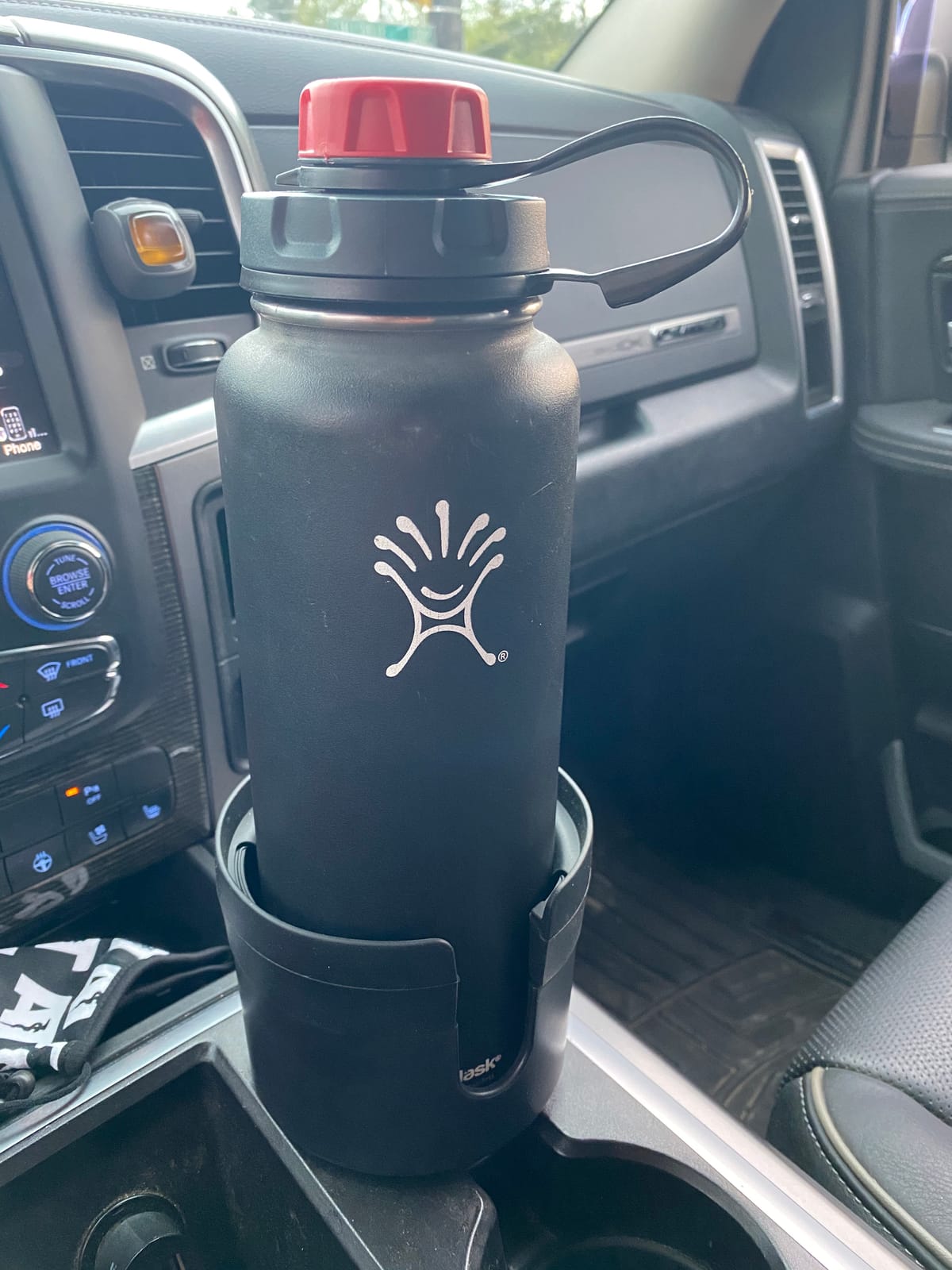 Integral Car Cup Holder Expander for Hydro Flask & Large Water Bottles customer photo 1