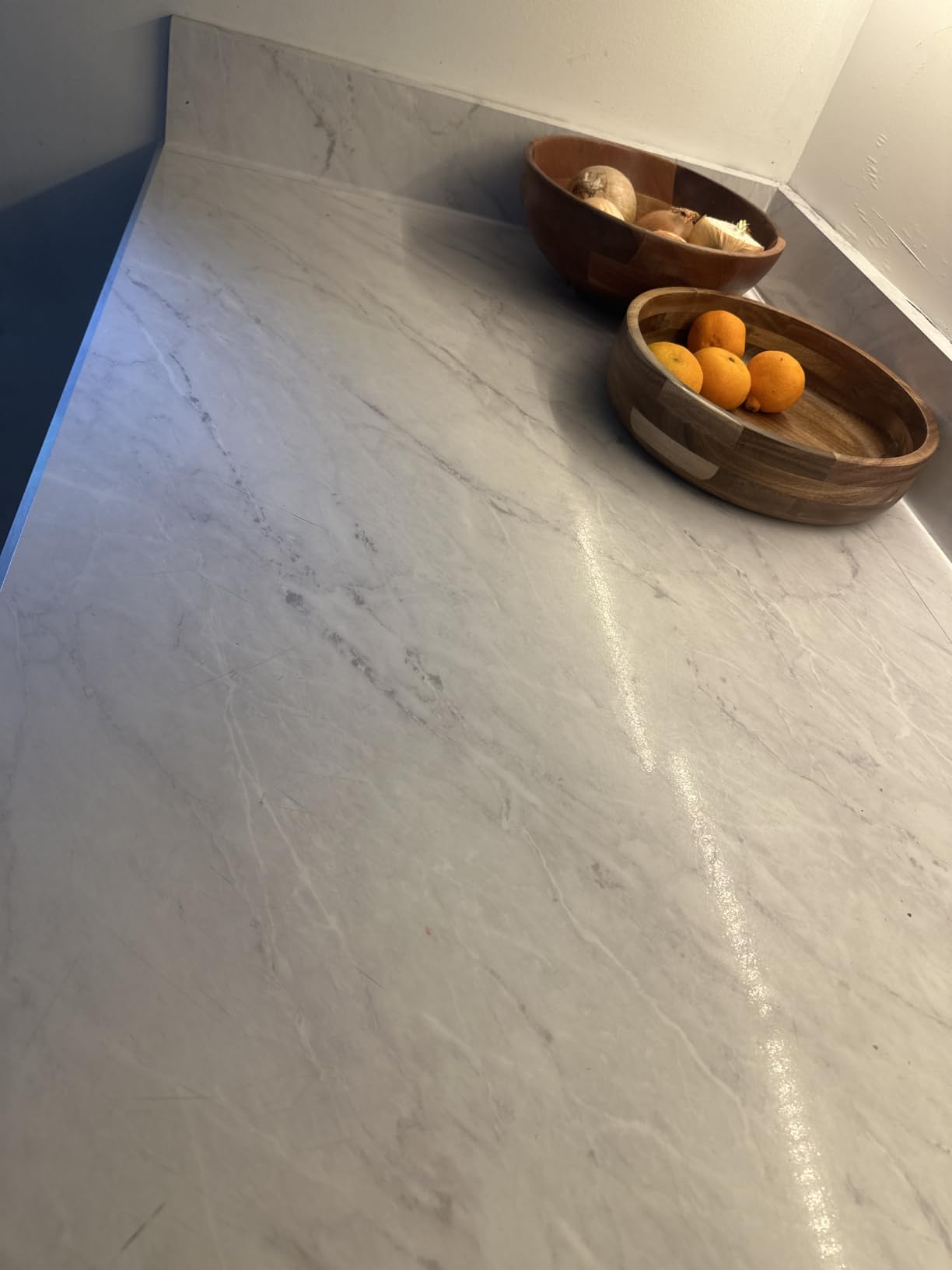 Very Berry Sticker Marble Contact Paper (White, 15.7