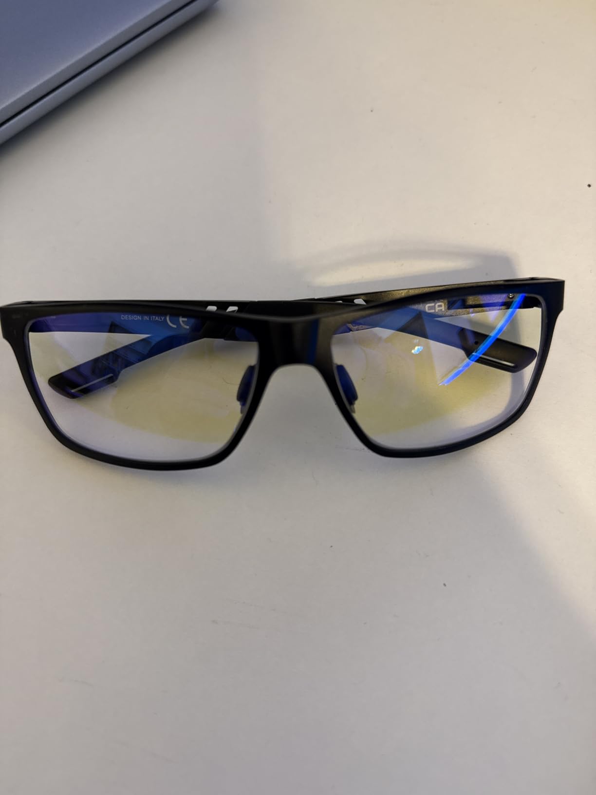 ANYLUV Blue Light Blocking Glasses Men Computer Gaming Glasses Lightweight Al-Mg Metal Anti Eyestrain Eye Protection customer photo 1