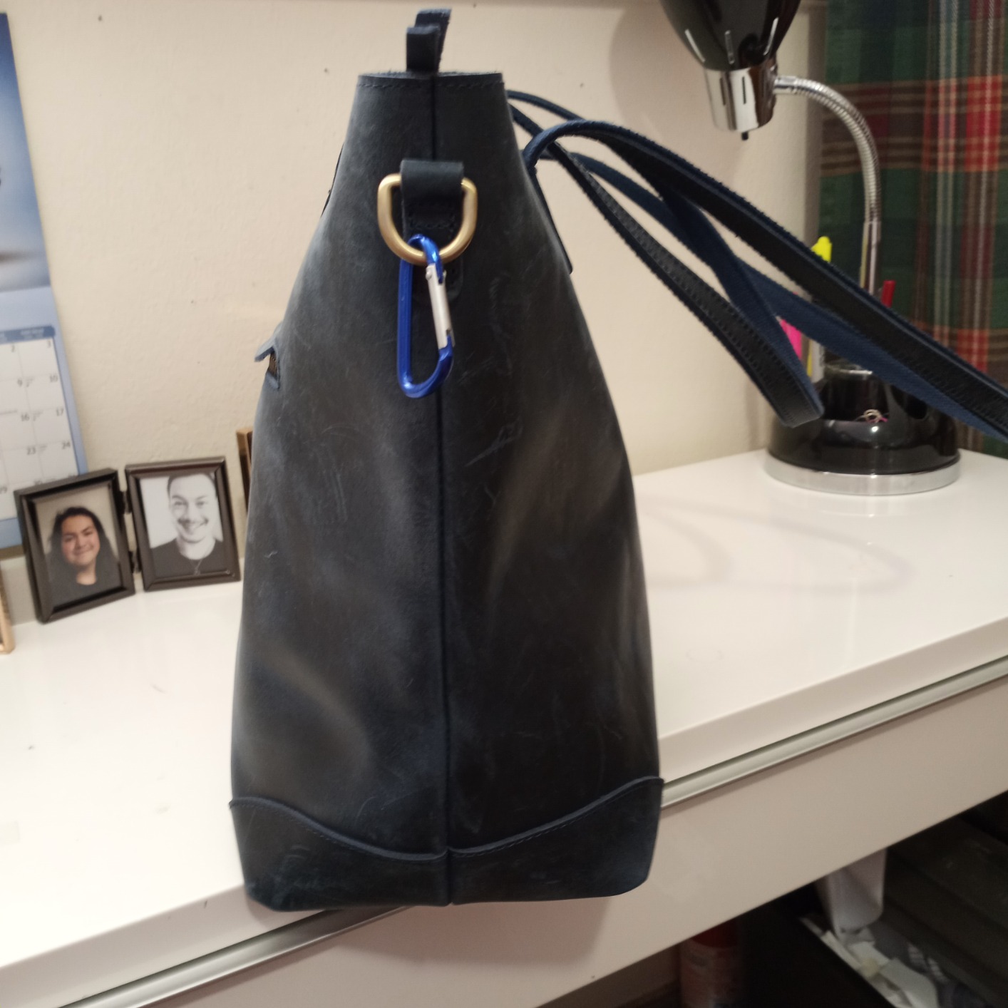S-ZONE Vintage Genuine Leather Shoulder Bag Work Totes for Women Large customer photo 1