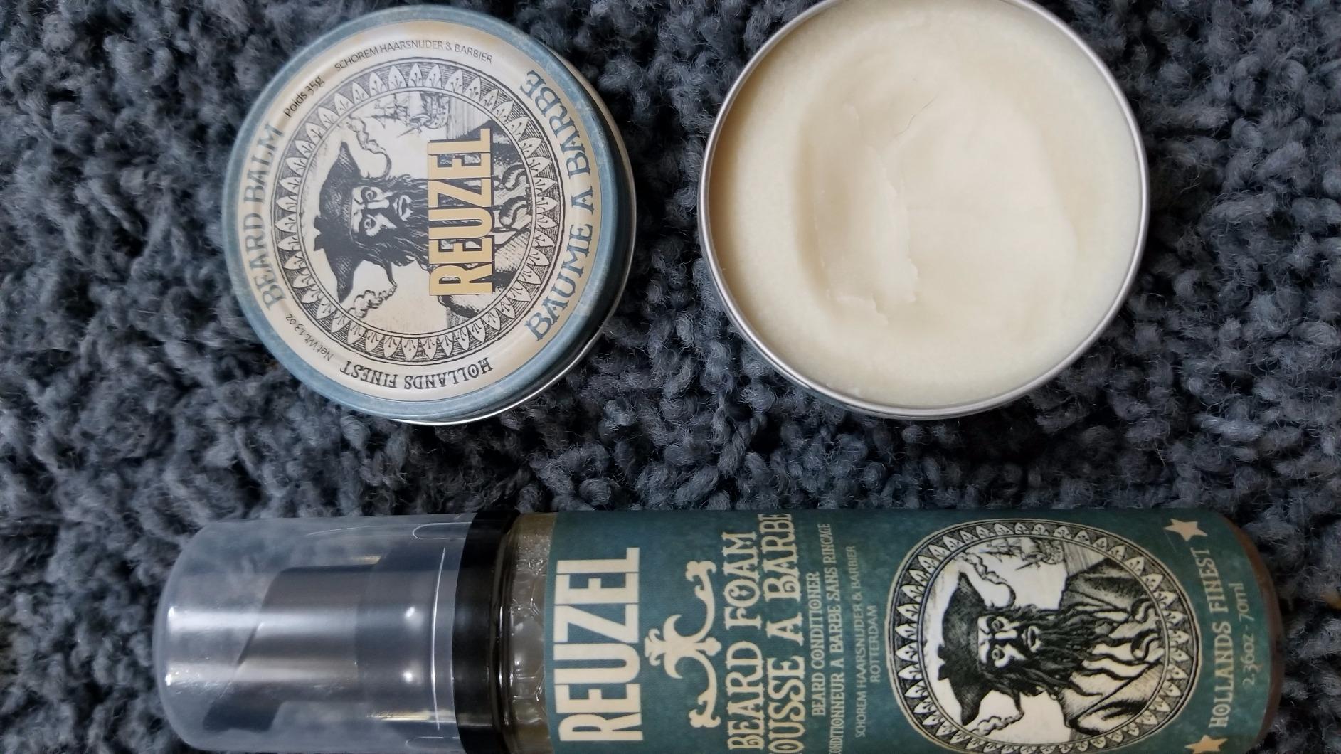 Reuzel Beard Balm, Wood & Spice, Masculine Scent, 1.3 oz customer photo 2