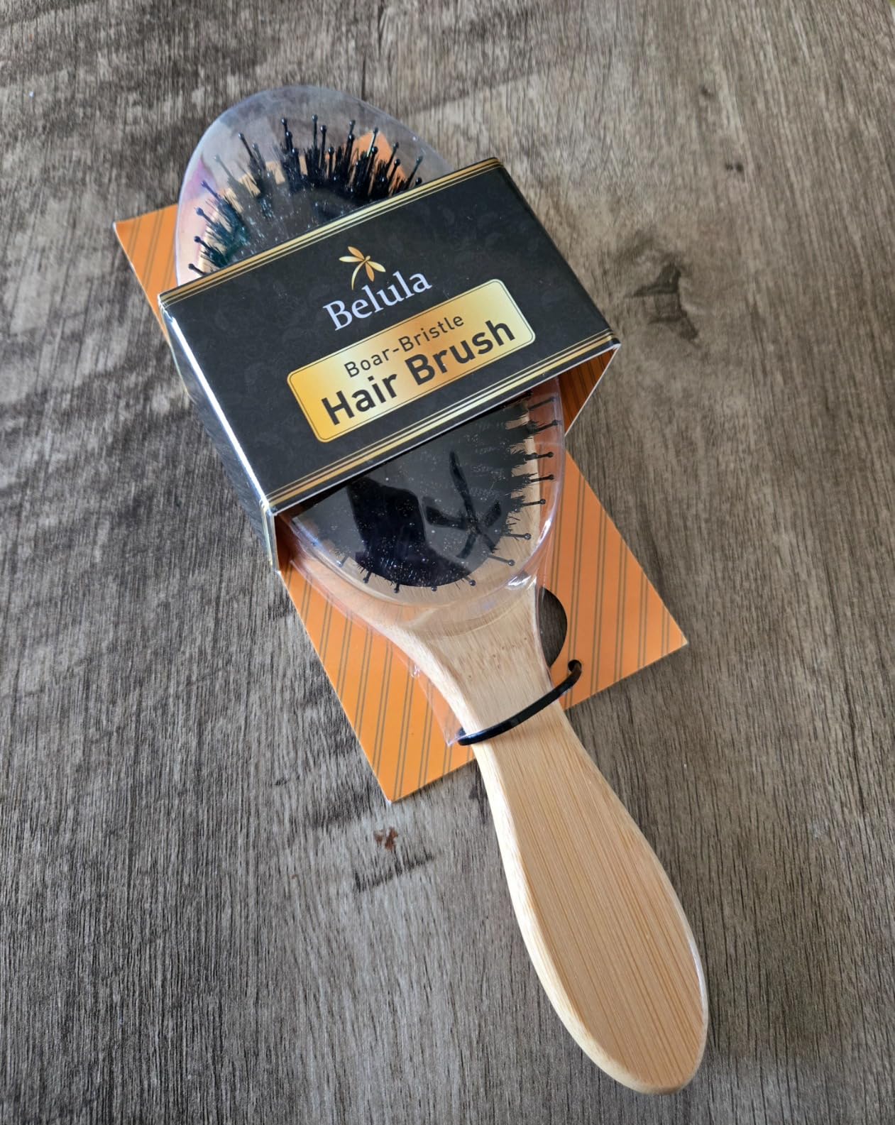 Belula Boar Bristle Hair Brush for Women and Men, Detangle Any Type of Hair customer photo 2