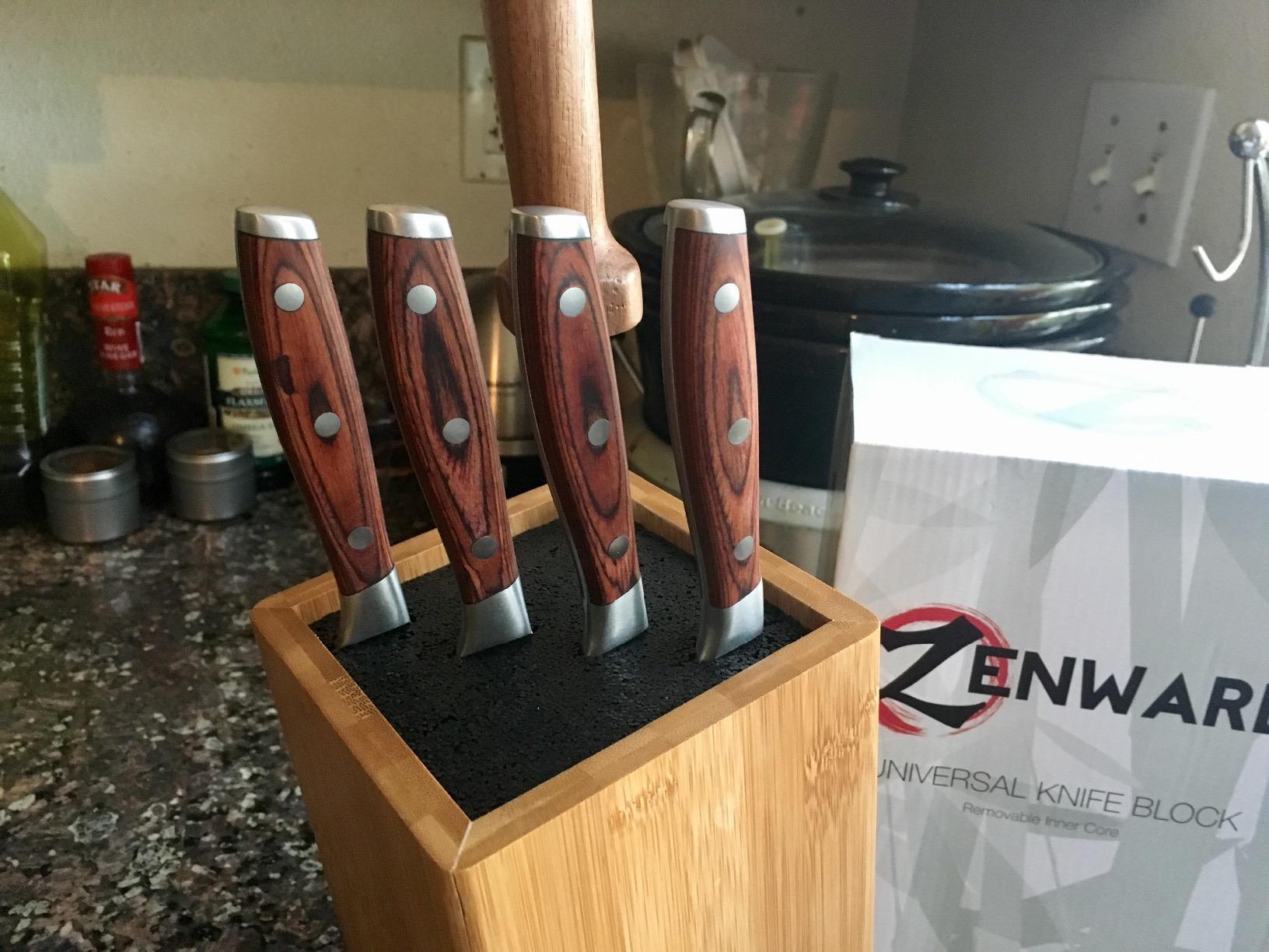 Messermeister Avanta Forged 5” Fine Edge Steak Knife Set - Pack of 2 - German X50 Stainless Steel - Rust Resistant & Easy to Maintain - 8 Steak Knives Total customer photo 1