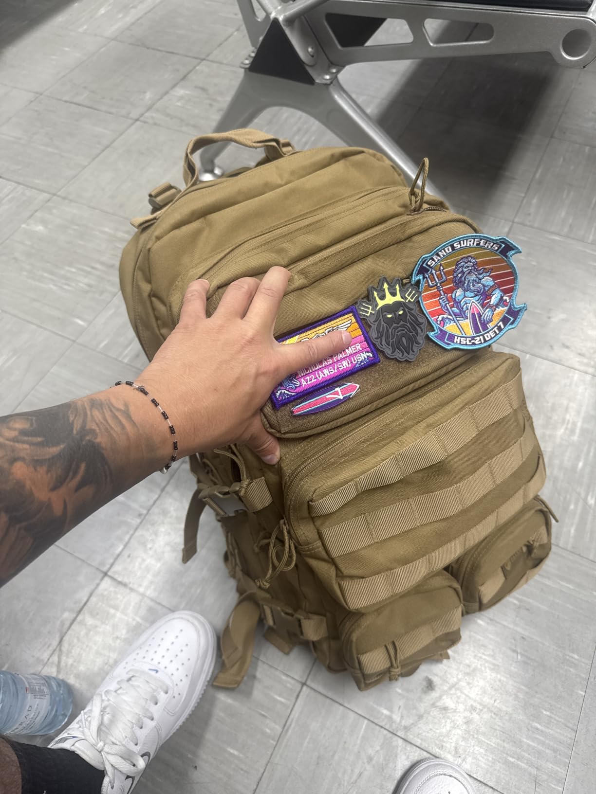 Falko Tactical Backpack for Men and Women 50L Backpack 2.4x Stronger Large Military Molle Rucksack, Bugout Backpack Outdoors customer photo 1