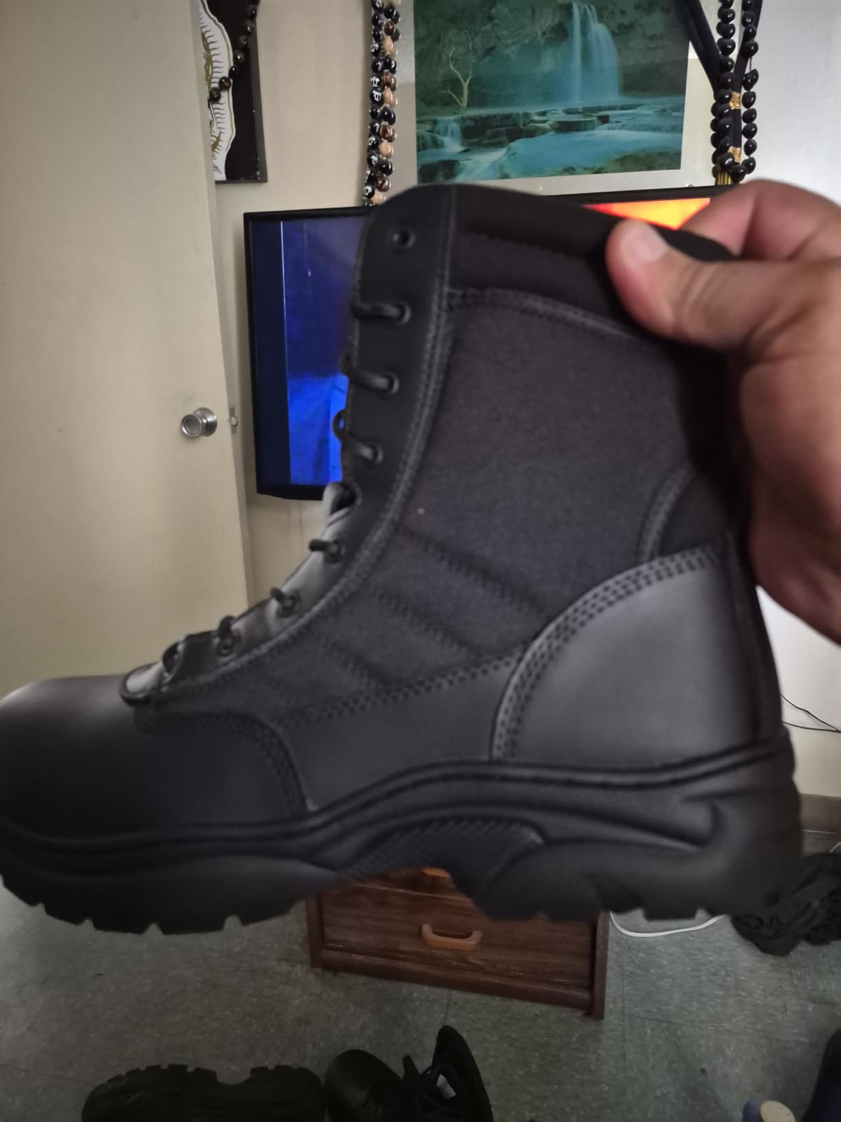 NORTIV 8 Men's Military Tactical Work Boots customer photo 1