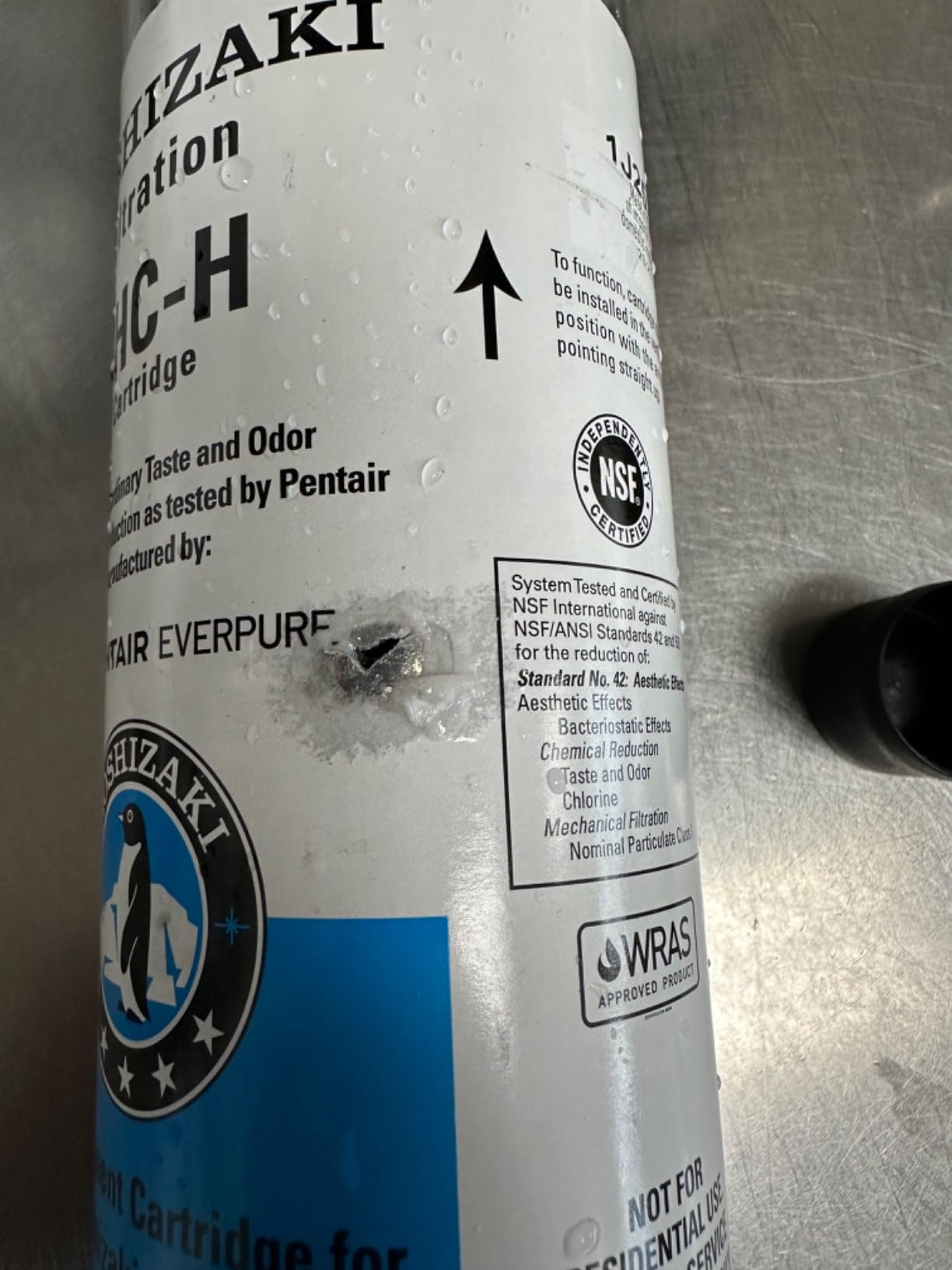Hoshizaki 4HC-H, Replacement Water Filter Cartridge (1) customer photo 2