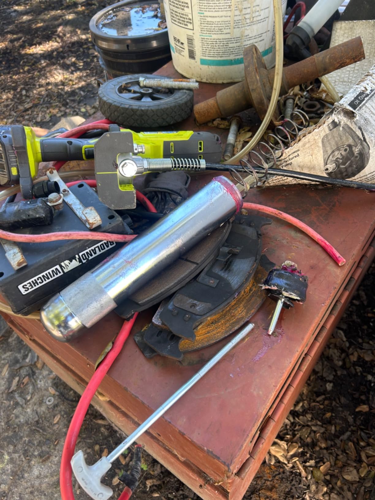 Ryobi 18V Volt Cordless Grease Gun P3410 (Tool- Only) customer photo 1