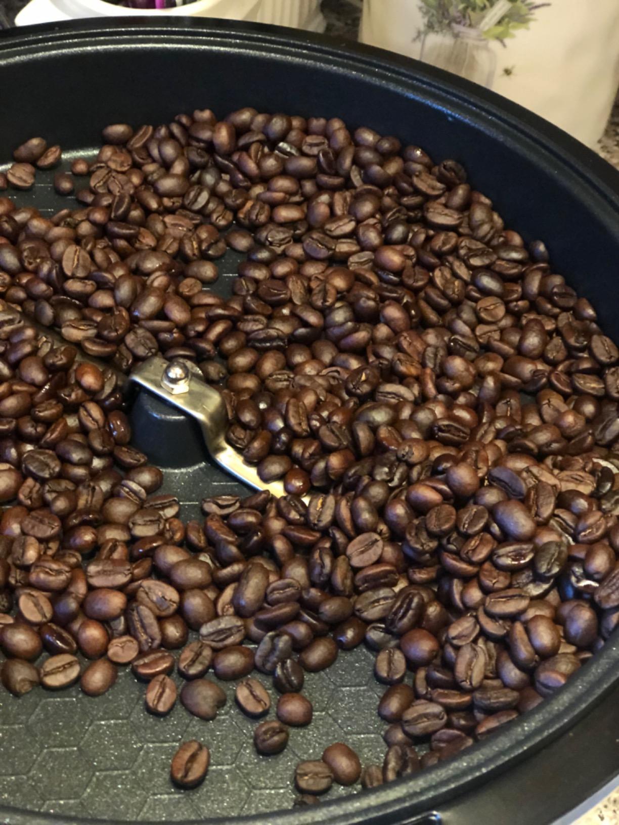 LUEUR Electric Coffee Roasters For Home Use,Coffee Bean Roaster Machine Coffee Bean Roaster For Stovetop, Countertop, Commercial Coffee Bean Roasting Machine 110V customer photo 1