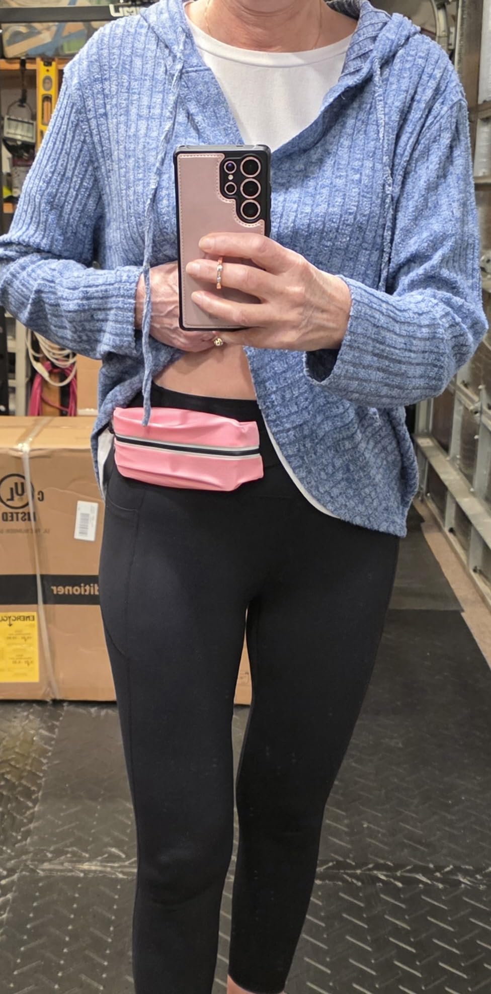 Fitgriff® Running Belt for Men & Women - Secure Jogging Pouch for Phone, Keys & Essentials - For All Cell Phones customer photo 1