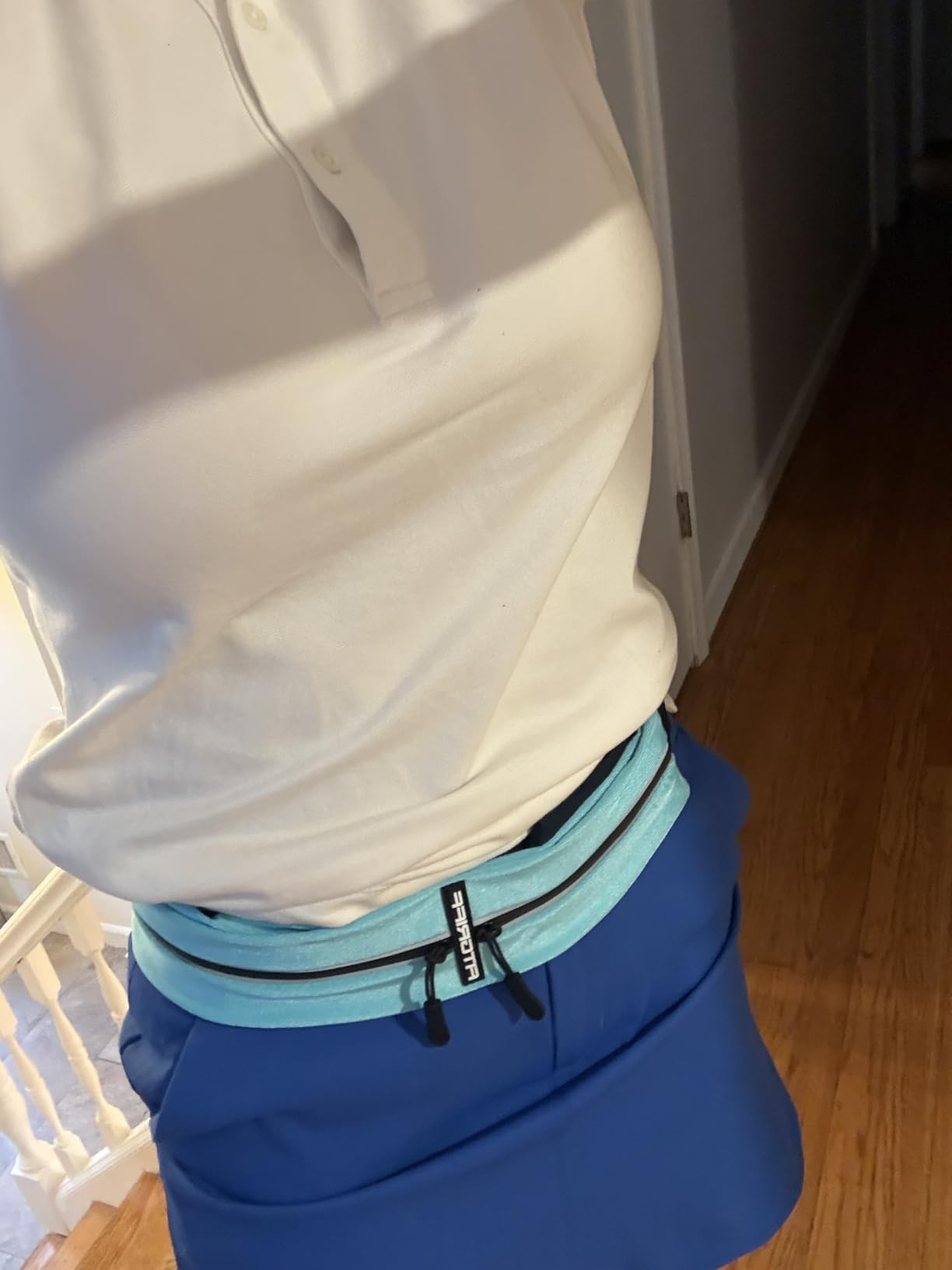 Fitgriff® Running Belt for Men & Women - Secure Jogging Pouch for Phone, Keys & Essentials - For All Cell Phones customer photo 2