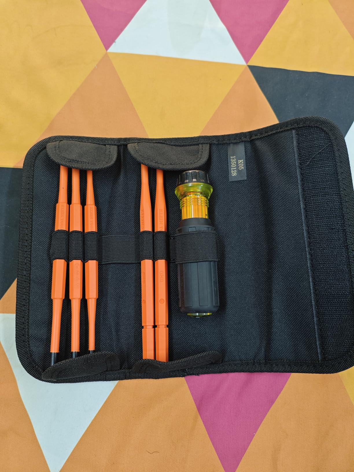 Klein Tools 32288 Insulated Screwdriver, 8-in-1 Screwdriver Set with Interchangeable Blades, 3 Phillips, 3 Slotted and 2 Square Tips customer photo 1