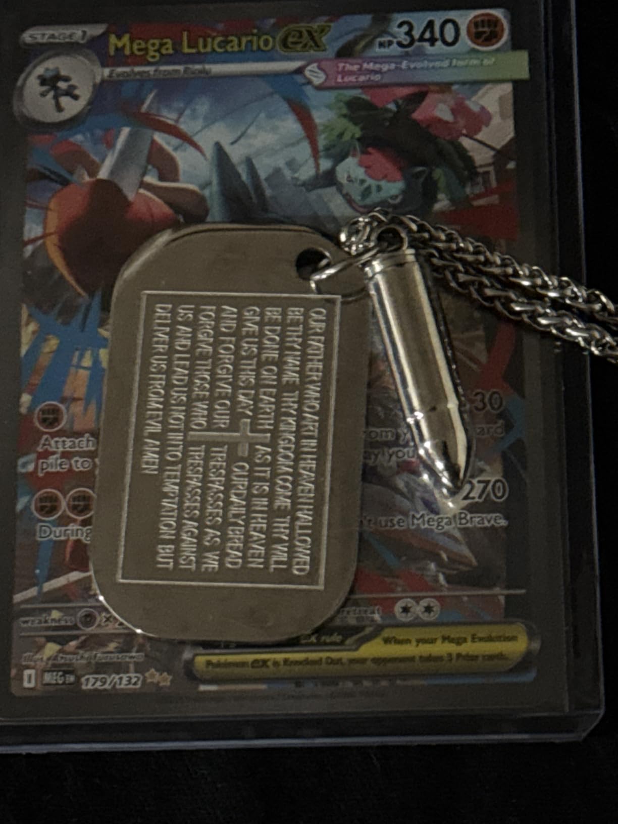 Richsteel Dog Tags Pendant Necklace for Men Women customer photo 1