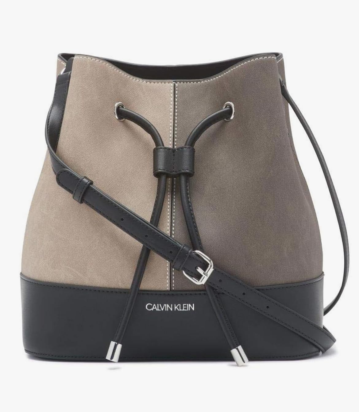 Calvin Klein Women's Gabrianna Novelty Bucket Shoulder Bag customer photo 2
