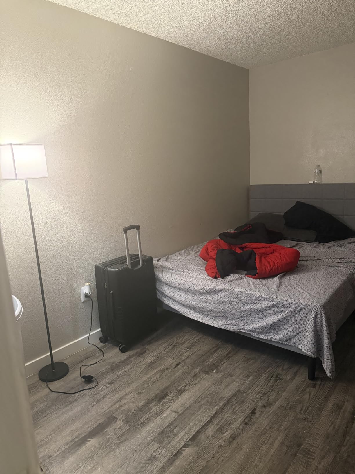 Modern Floor Lamp Simple Design with White Shade & Foot Pedal Switch customer photo 1