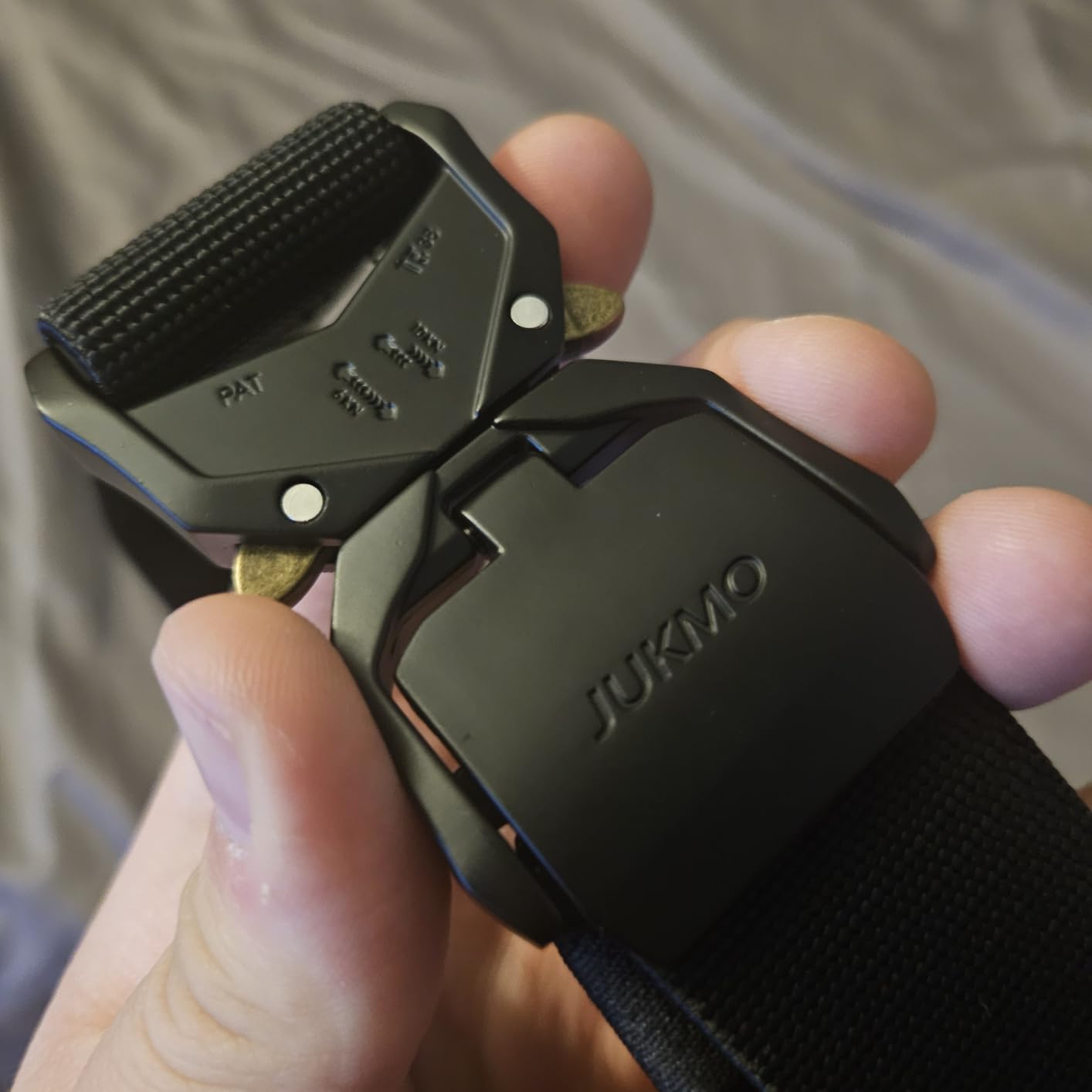 JUKMO Tactical Belt, Military Hiking Rigger 1.5
