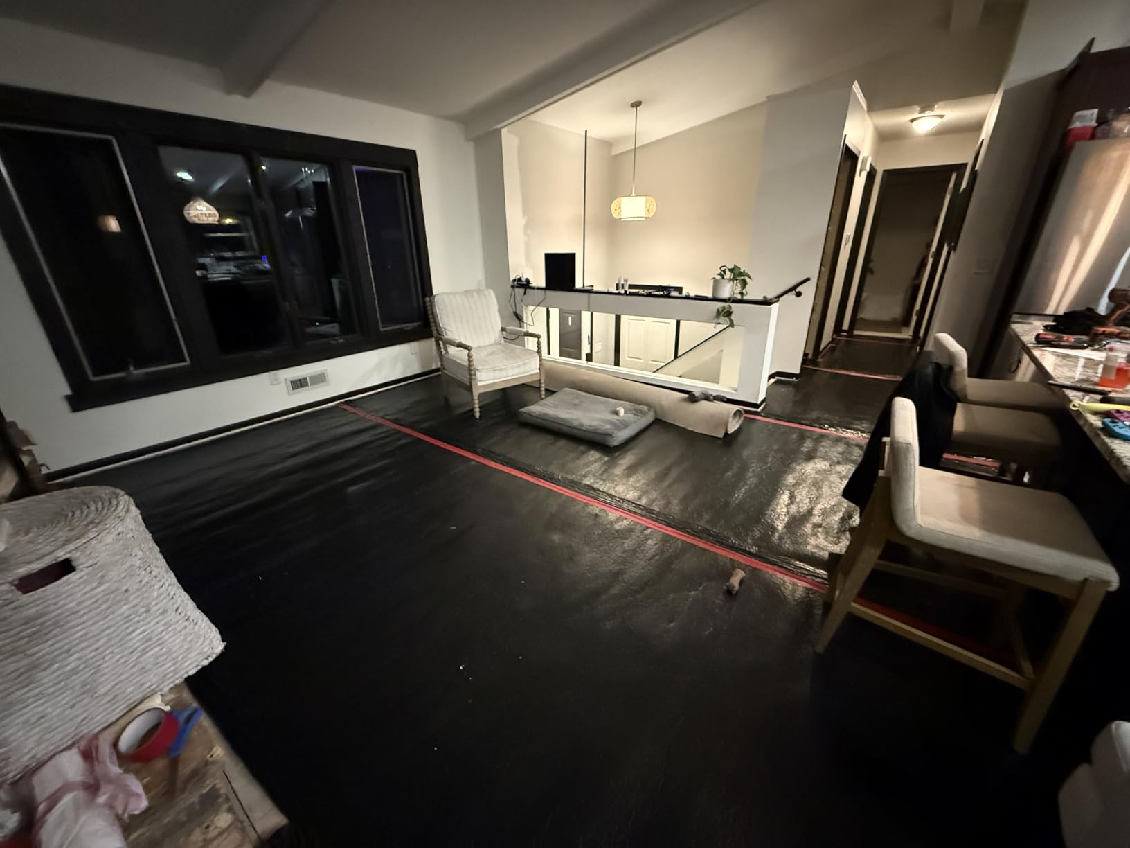 QuietWalk LV 360 Sq Ft Flooring Underlayment for Luxury Vinyl, Laminate & Engineered Wood, LVT, SPC, WPC, Sound & Moisture Protection, Made in USA customer photo 1