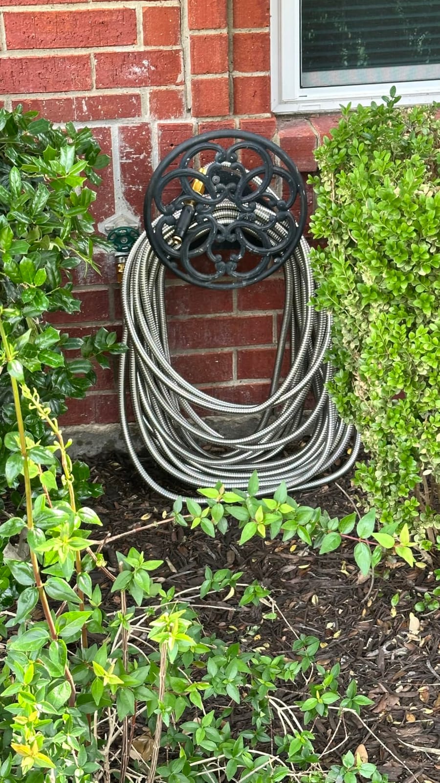 Rosy Earth Metal Garden Hose 50 FT, 304 Stainless Steel Water Hose customer photo 2