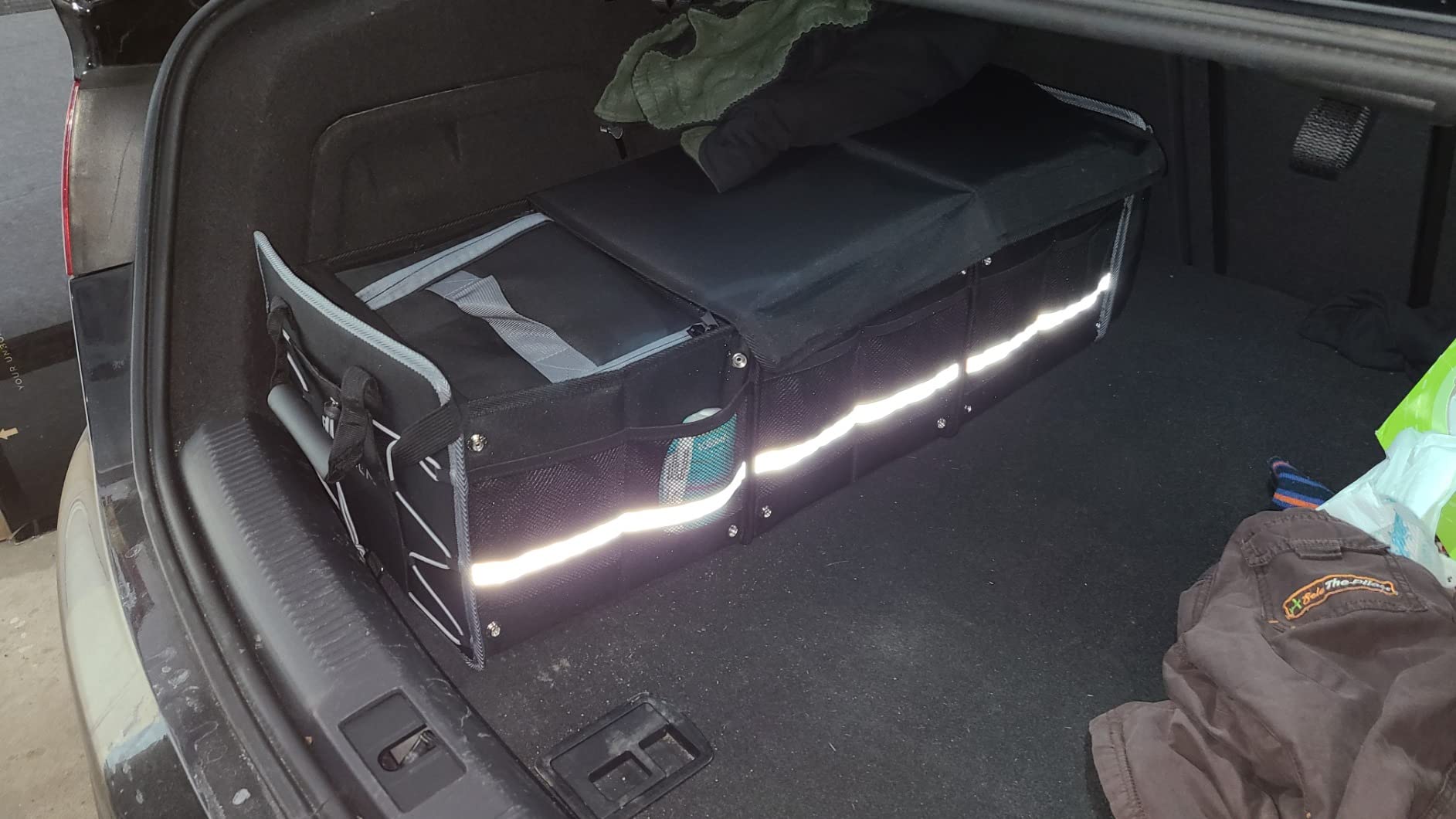 Farasla Waterproof Car Trunk Organizer with Cooler Bag customer photo 2