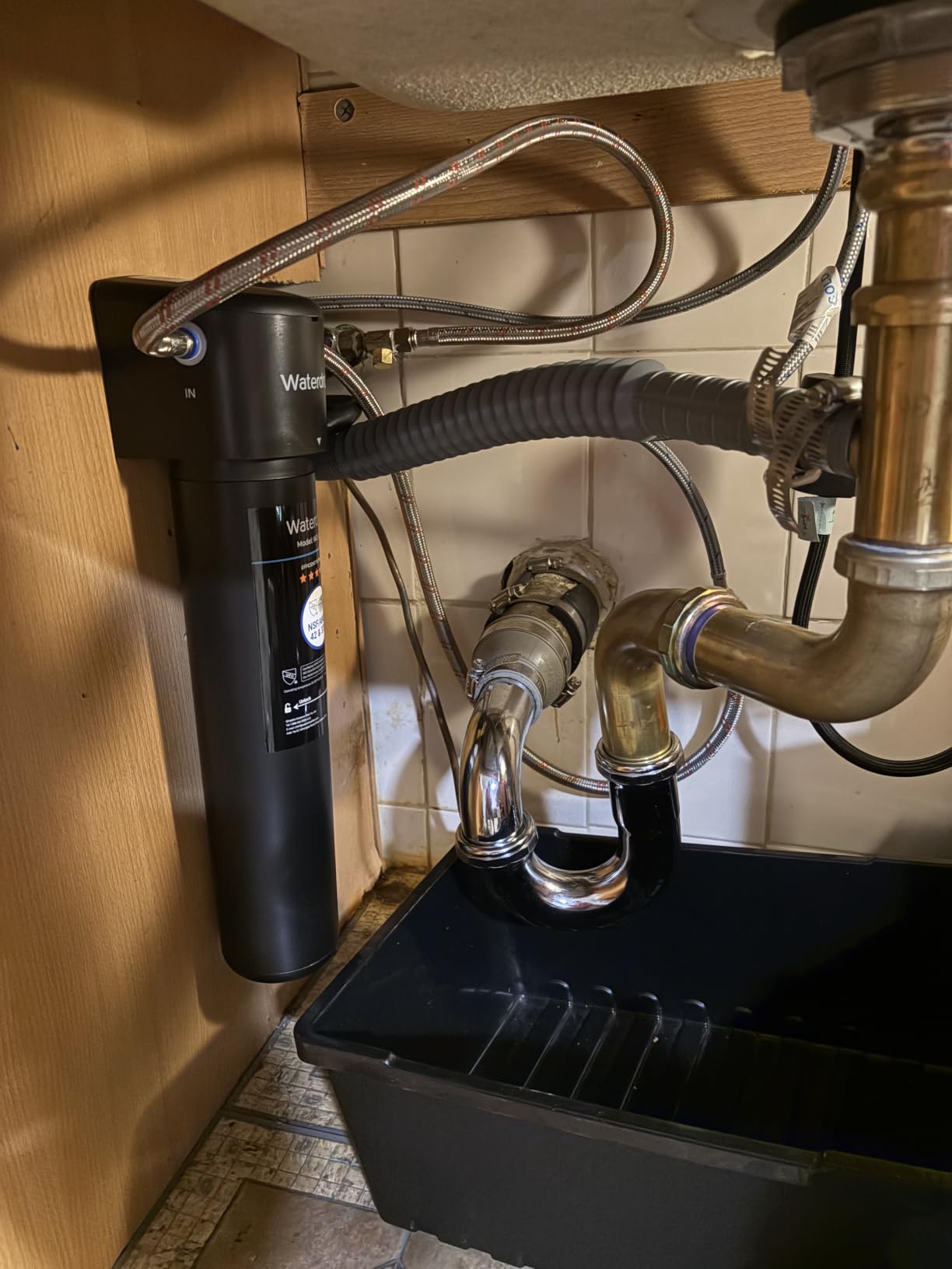 Waterdrop 15UA Under Sink Water Filter System, 19000 Gallons, 2 Years | Reduces Lead, Chlorine, Bad Taste & Odor customer photo 2