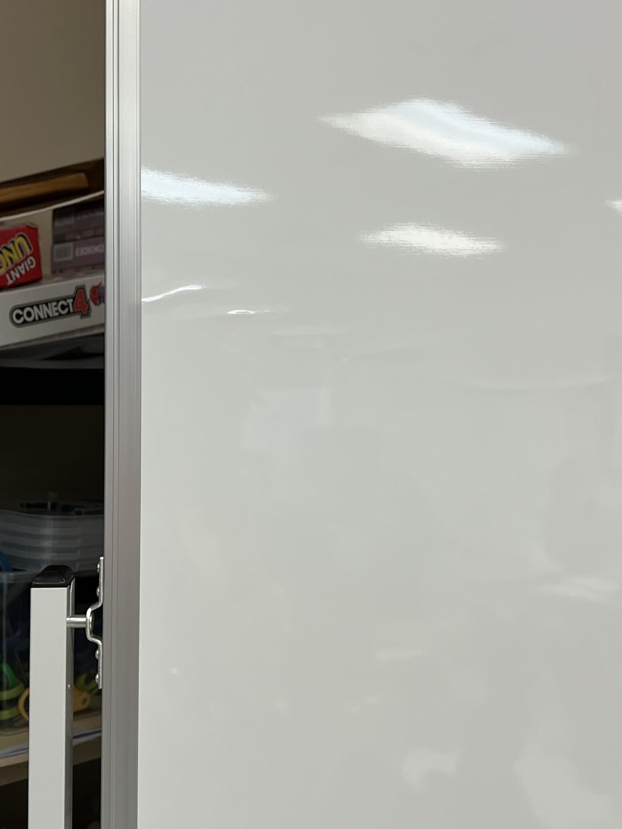 Maxtek Magnetic White Board on Wheels 40x24 Black Mobile Double-Sided Board customer photo 1