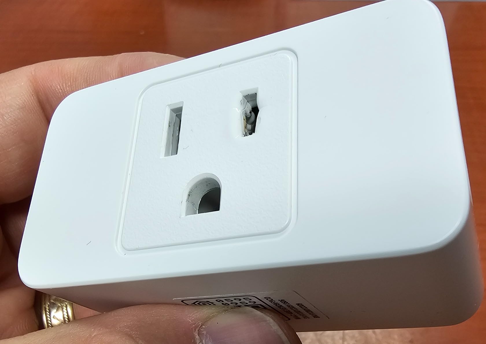 meross Smart Plug 15A, Works with Apple HomeKit, Voice & APP Control 2 Pack customer photo 2
