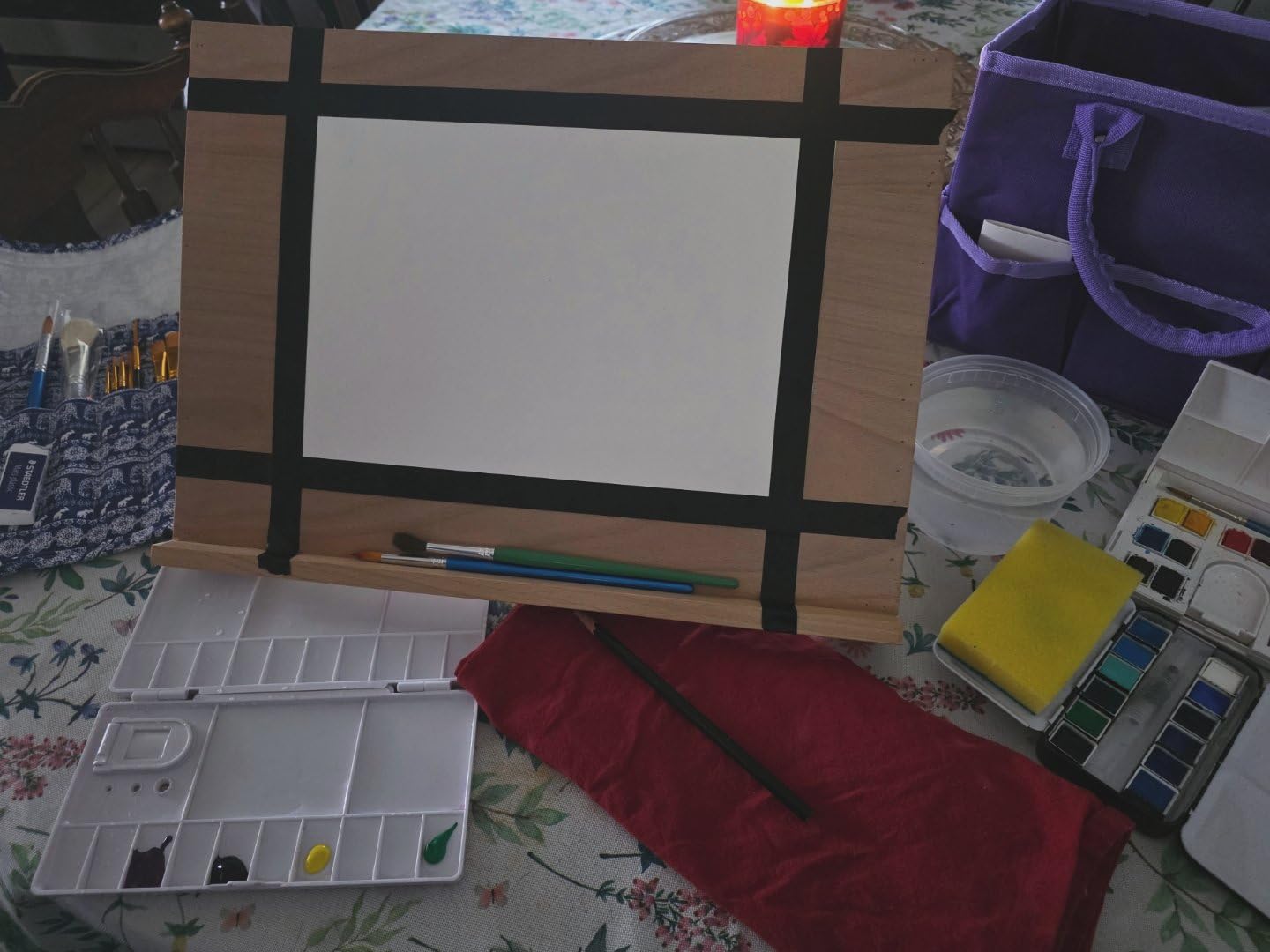 Falling in Art 5 Position Wood Drafting Table Easel Drawing&Sketching Board customer photo 1