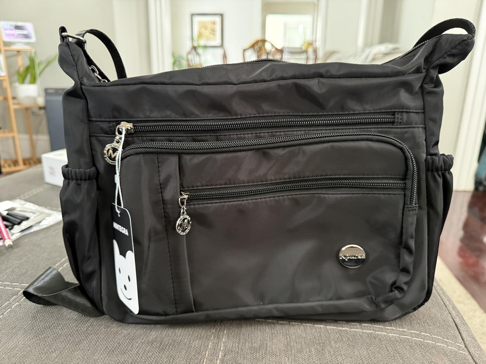 MINTEGRA Women Shoulder Handbag Roomy Multiple Pockets Bag Ladies Crossbody Purse Fashion Tote Top Handle Satchel customer photo 1