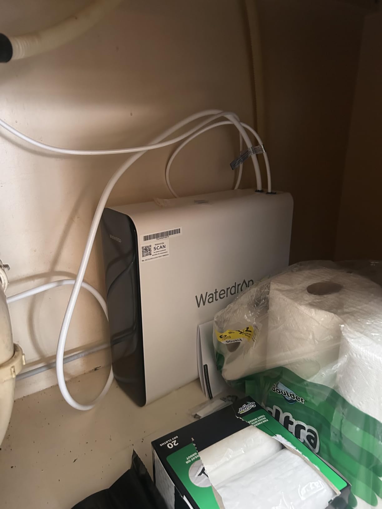 Waterdrop TSU 0.01 Micron Ultra Filtration Under Sink Water Filter System customer photo 1