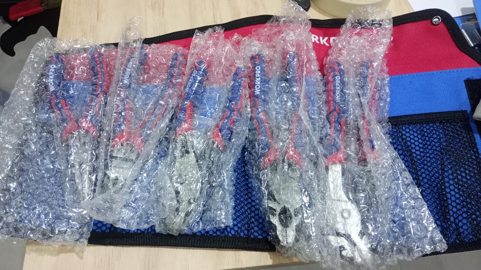 WORKPRO Pliers Set, 5-Piece Premium Cr-V Pliers Kit with Storage Pouch customer photo 2