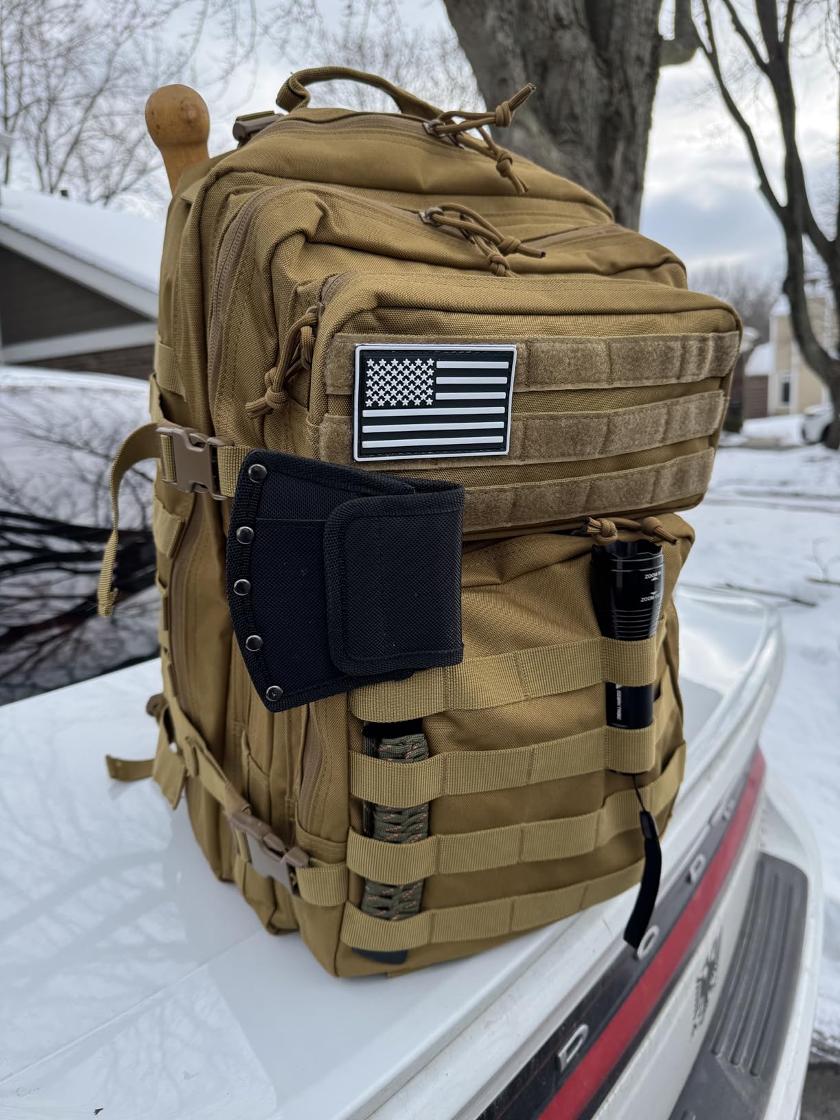 QT&QY 45L Military Tactical Backpacks Molle Army Assault Pack 3 Day Bug Out Bag Hiking Treeking Rucksack… customer photo 1