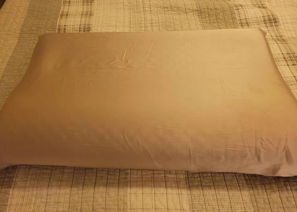 LILYSILK Silk Pillowcase for Hair and Skin Standard-100% Mulberry Silk 19 Momme Both Sides Silk Bed Pillow Cover with Hidden Zipper, 1 Pc (Standard Size 20''x26'', Rosy Pink) customer photo 2