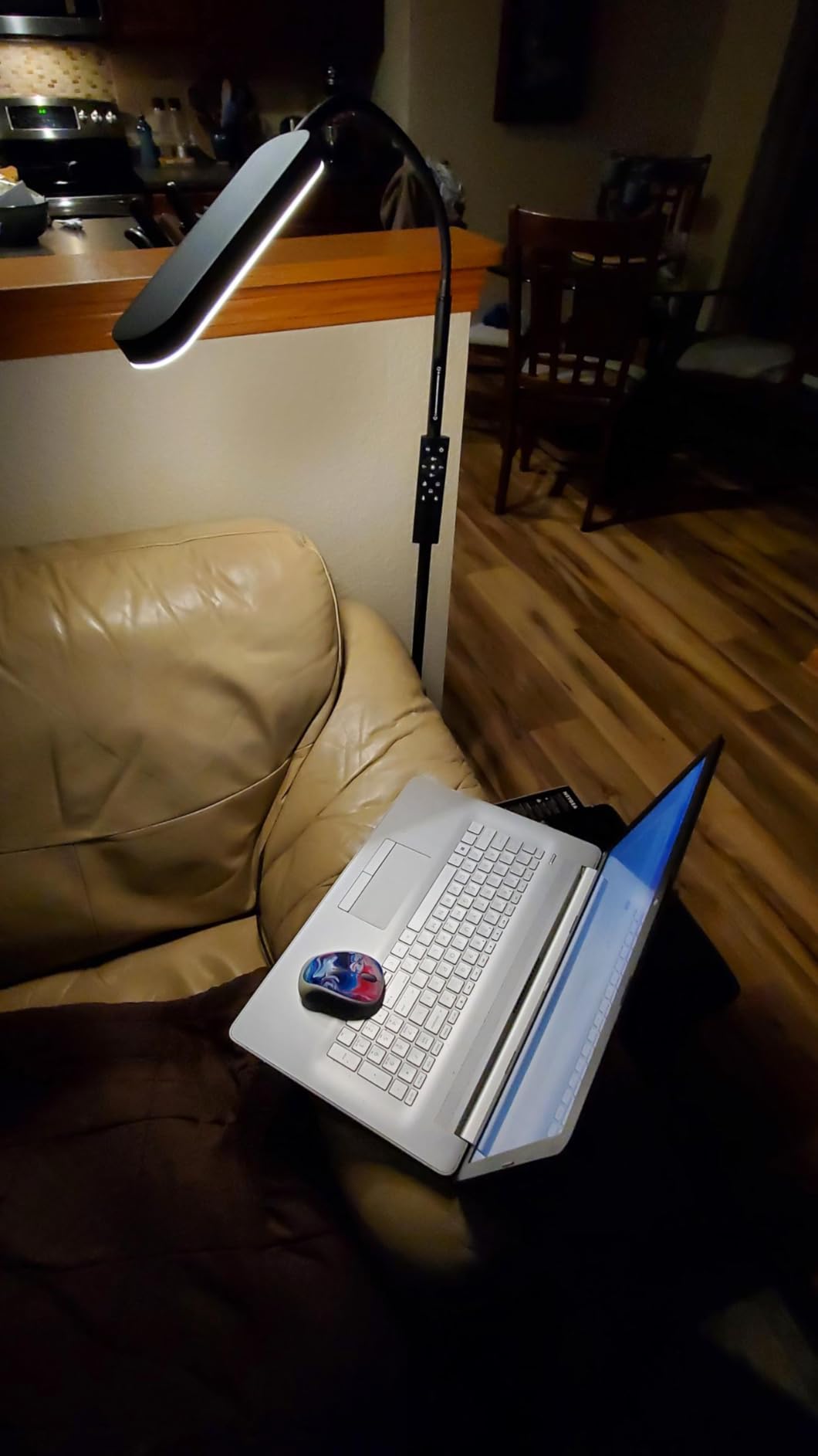 Wio-Mio Floor Lamp, 15W/1000LM Bright LED Floor Lamp with Stepless Dimming customer photo 1