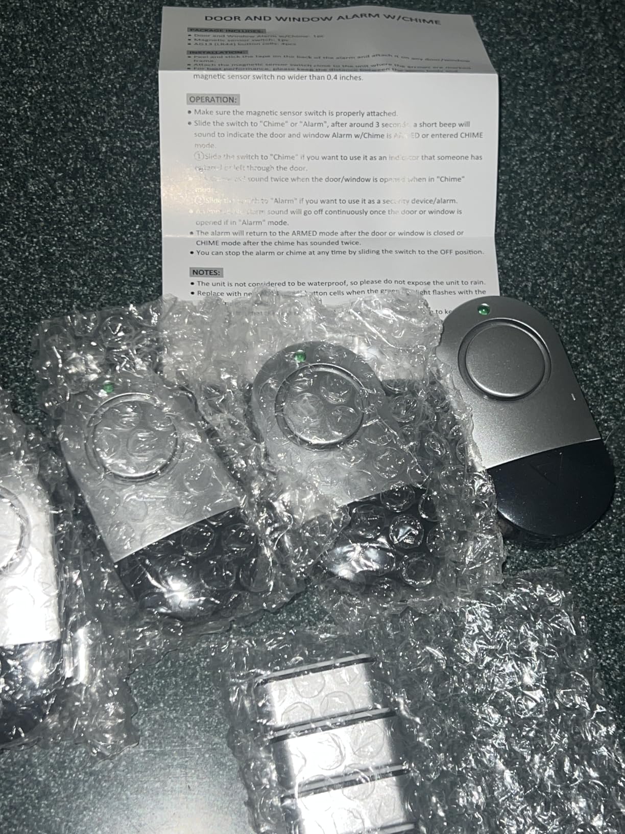 120 DB Door Window Alarm for Inground Pools - Magnet Pool Security System customer photo 1