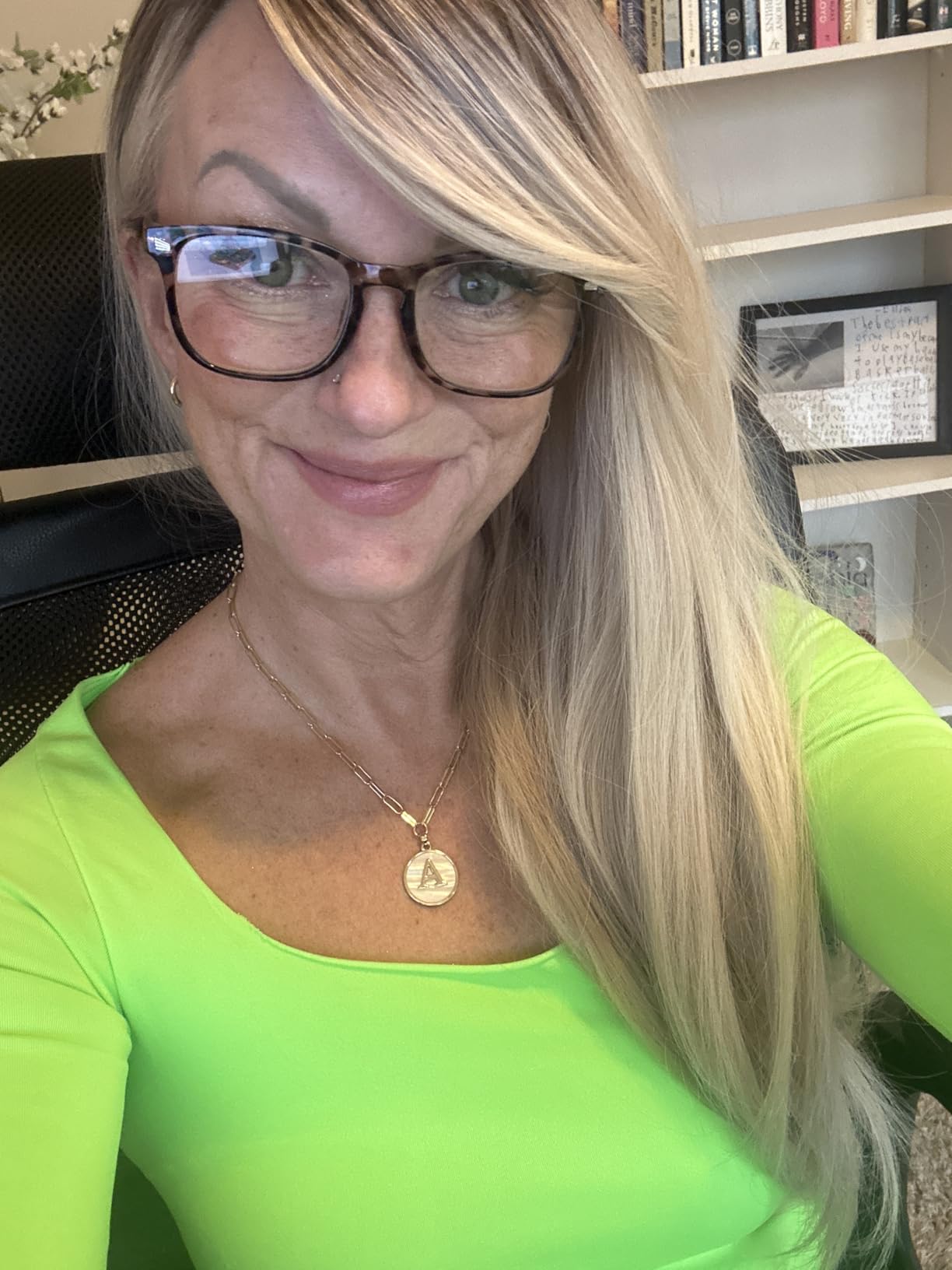 CCVOO Reading Glasses for Women with Blue Light Filter customer photo 1