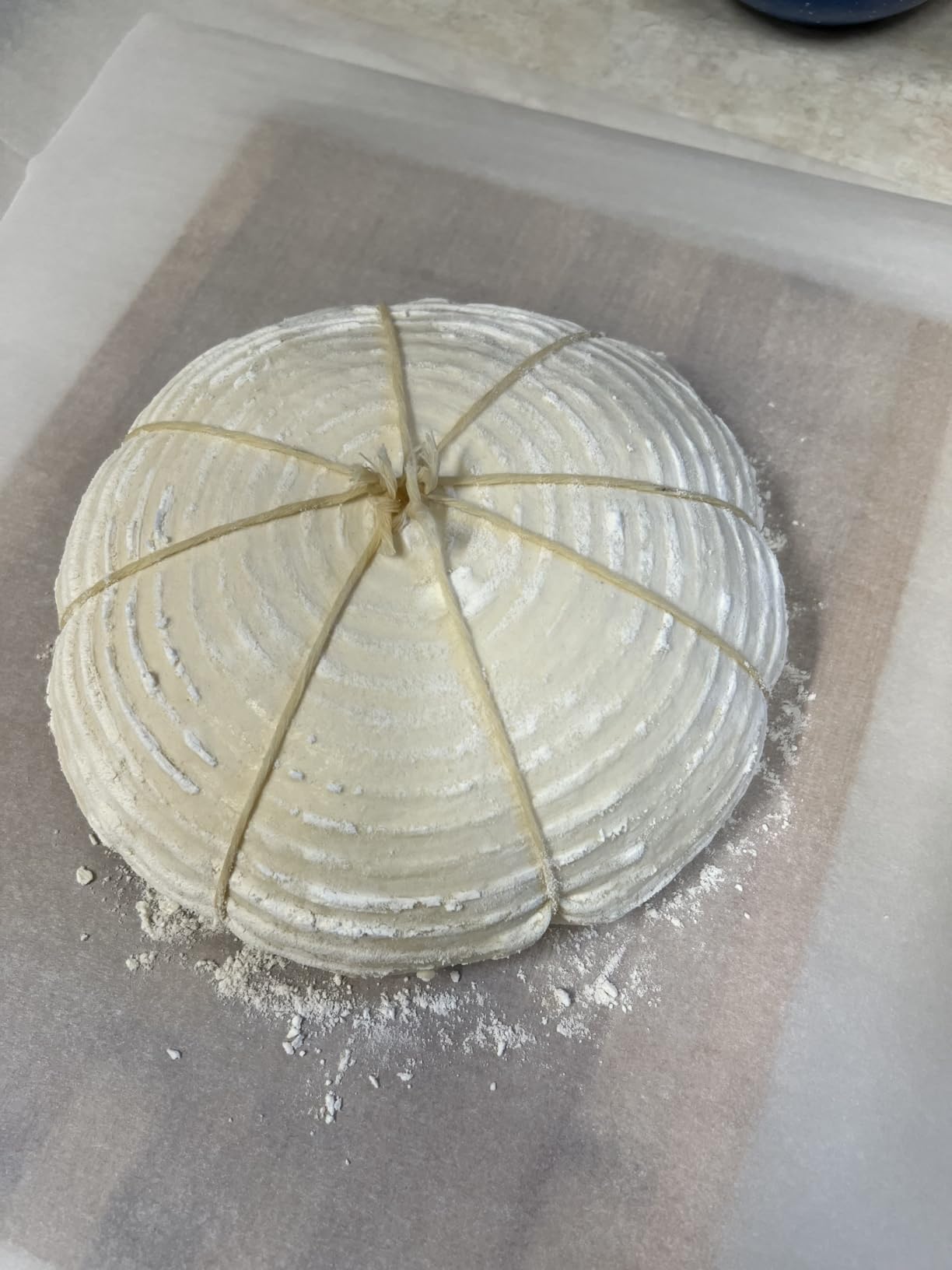 Sourdough Banneton Bread Proofing Basket Set of 2, 9'' Round customer photo 2
