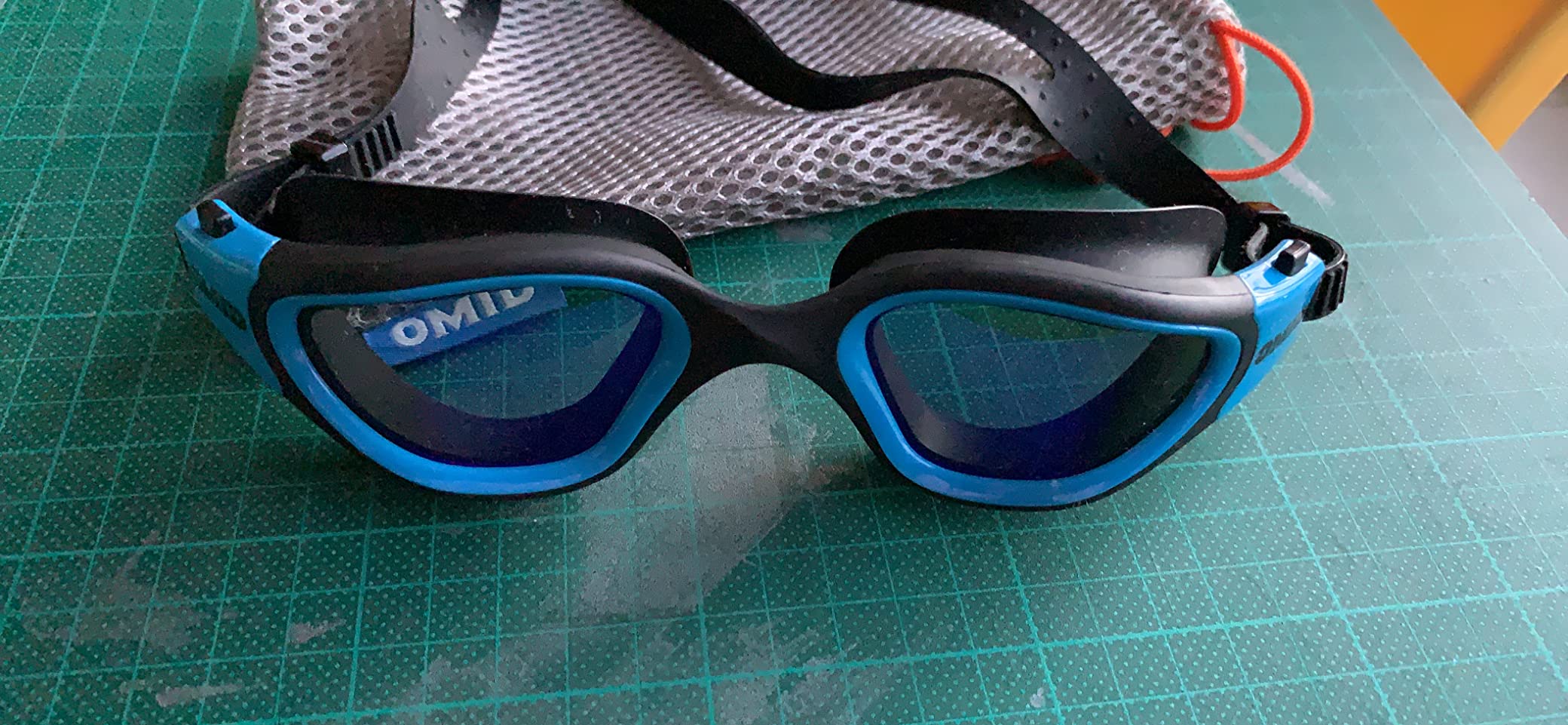 OMID Swim Goggles, P2 Polarized Swimming Goggles for Men Anti-fog Goggles Swimming for Adult Women customer photo 1