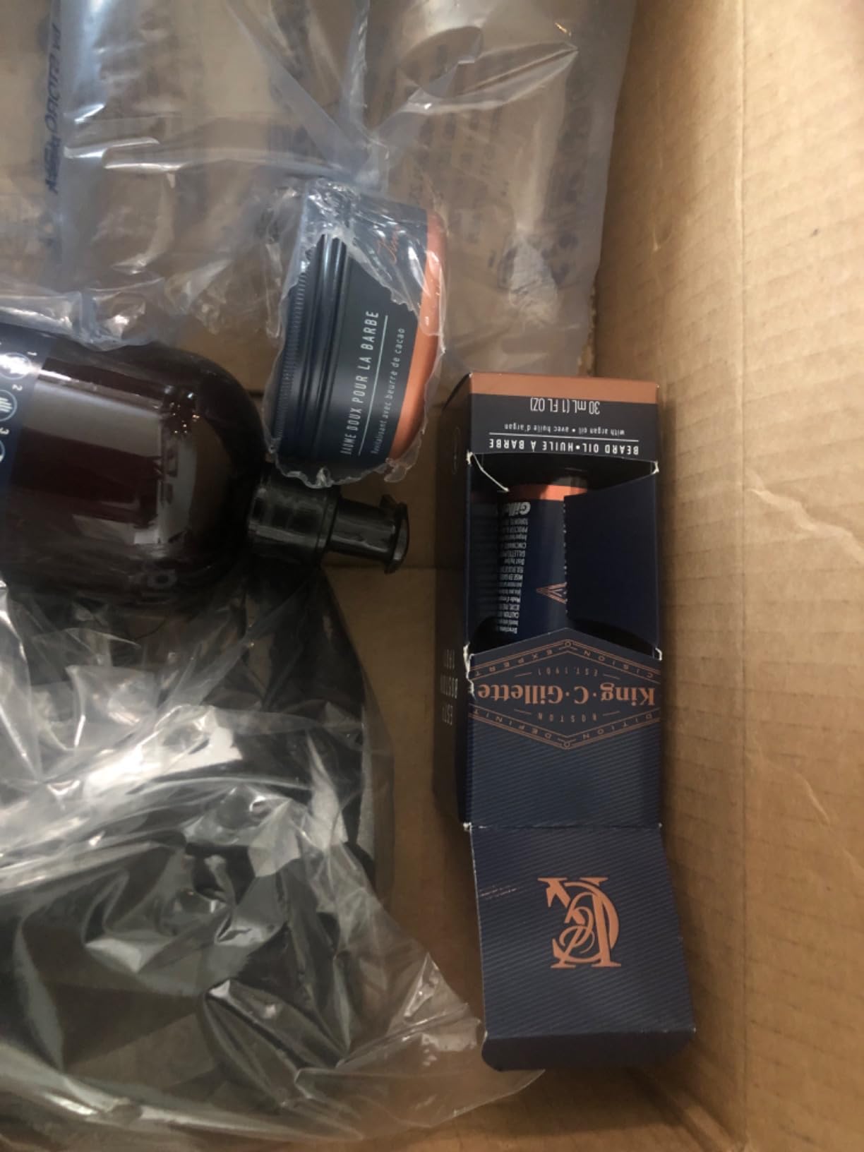 King C. Gillette Beard Oil for Men - Argan, Jojoba, Avocado, Macadamia Seed and Almond Oils - Moisturize and Soften Beard customer photo 1