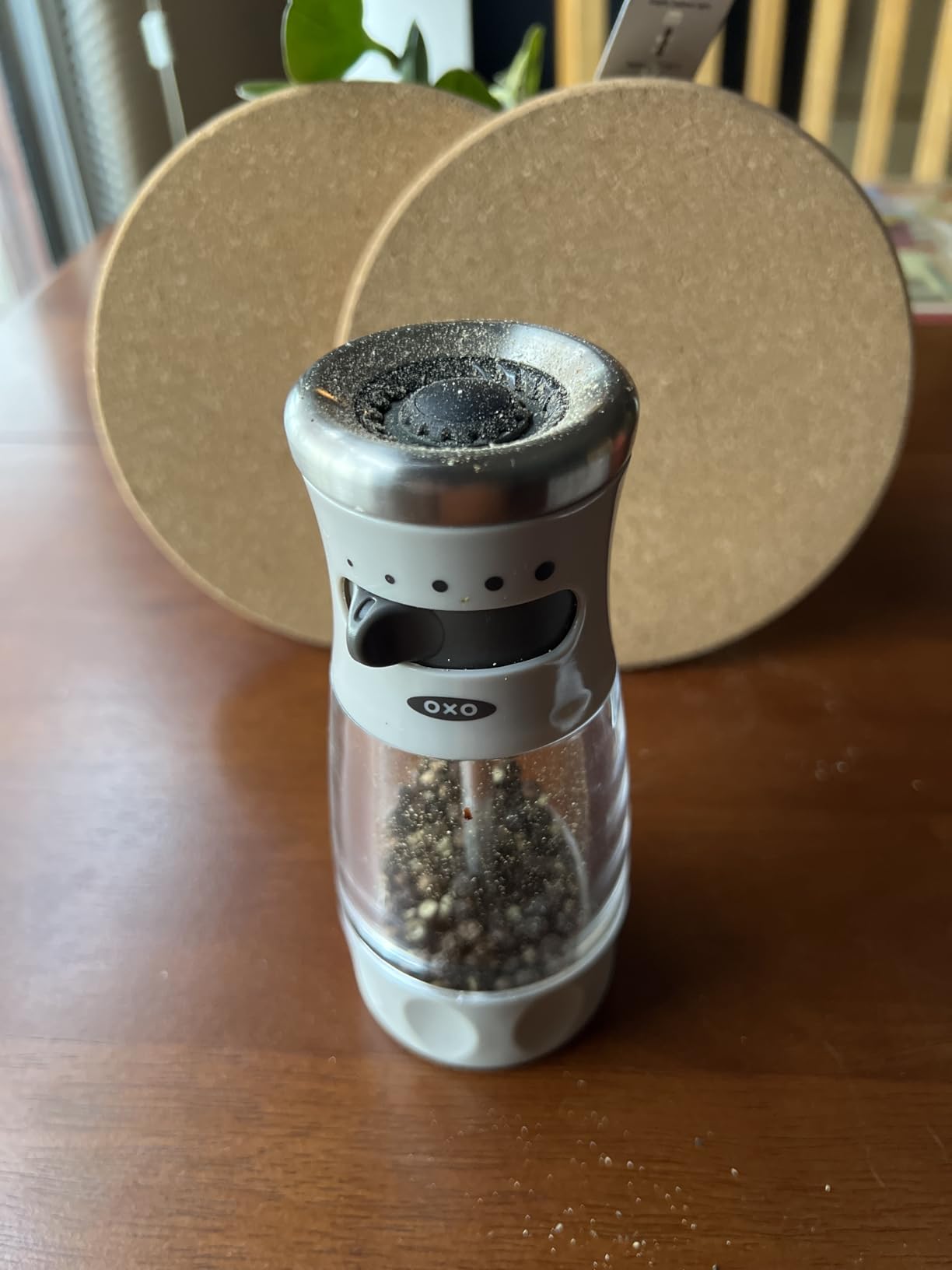 OXO Good Grips Contoured Pepper Grinder with Adjustable Ceramic Mill customer photo 1