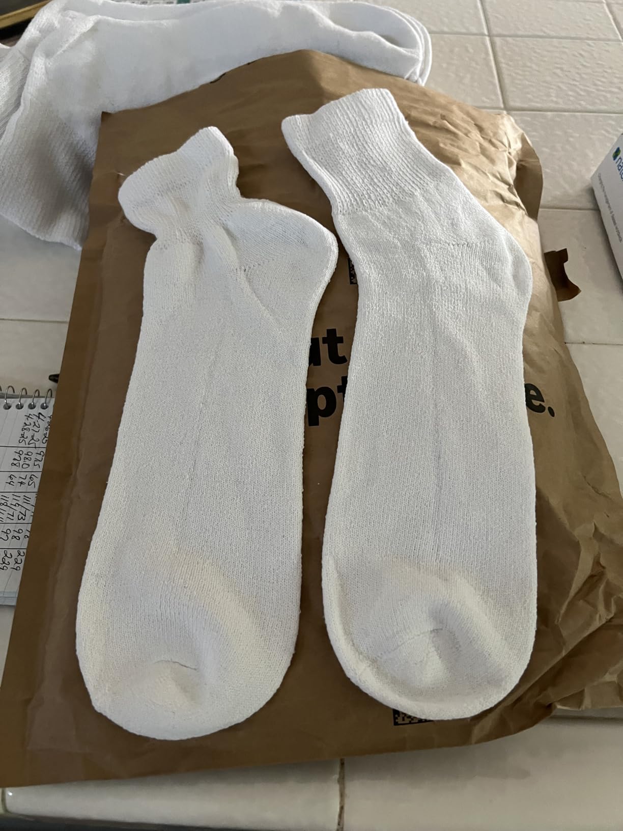 Diamond Star Diabetic Ankle Socks for Men & Women, Non Binding Cotton Socks customer photo 1