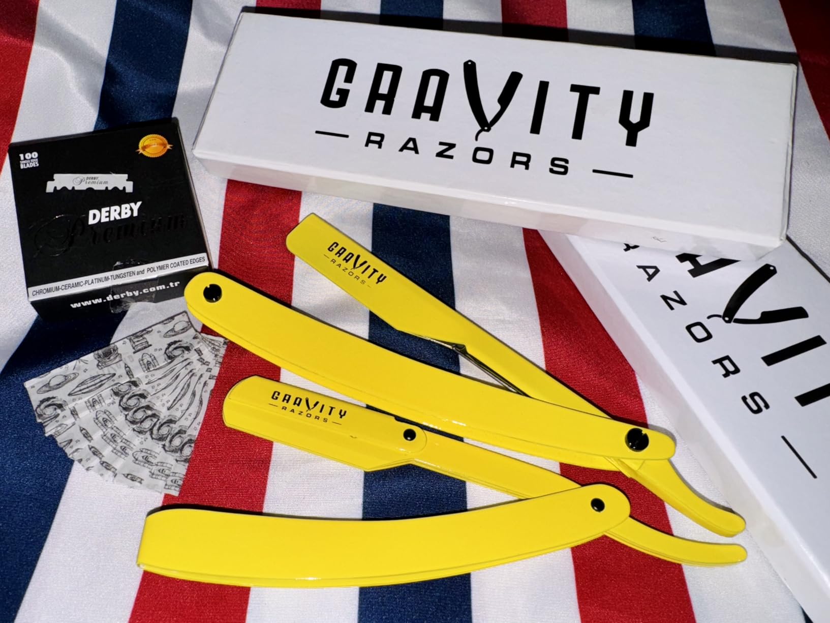 Gravity Razors Pro Straight Razor Kit, 2mm Ultra Exposure, 10 Blades, Mint customer photo 1