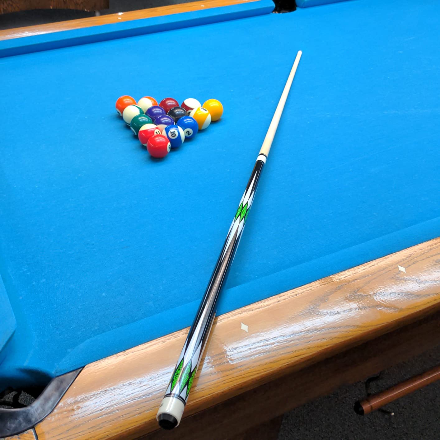 Pool Cue Stick - 58 inch Maple Billiard Pool Stick (Multicolour) customer photo 2