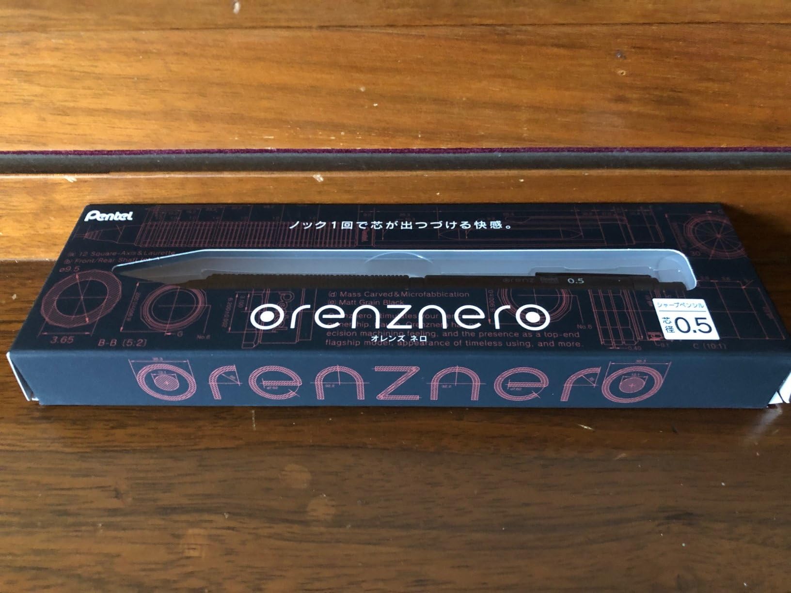 Pentel Orenznero 0.5mm Mechanical Pencil with Auto Lead Feed Feature customer photo 2