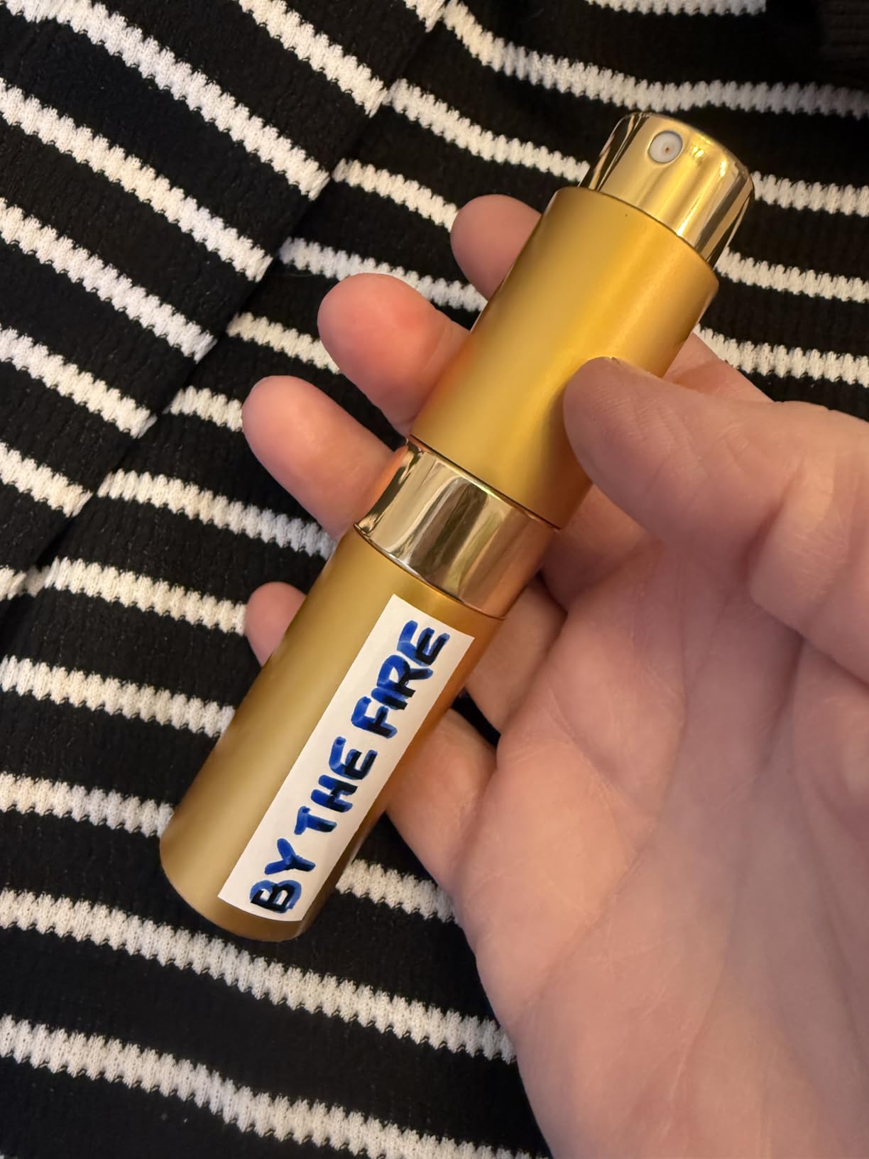Tekson Travel Perfume Atomizer Refillable 8ml (5 PCS), Travel Cologne Sprayer Mini, Perfume Bottle Empty Small (5 Colors) customer photo 2
