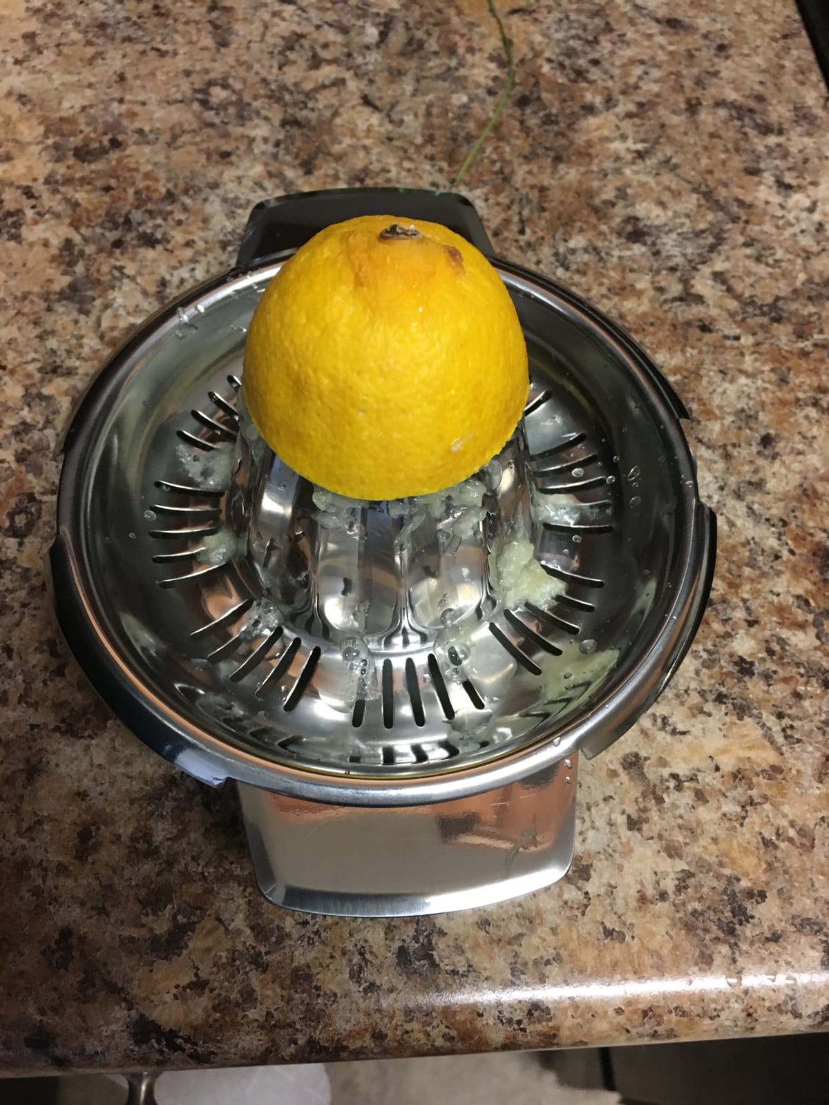 Citrus Lemon Orange Grapefruit Juicer Manual Squeezer 304 Stainless Steel Robust Hand Juicer Reamer Rotation Press with Strainer＆10oz Bowl, 2 Pour Spouts, Dishwasher Safe, Easy to Clean, Heavy Duty customer photo 1