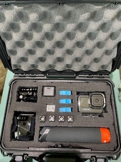 NANUK 909 Travel Hard Case with Customizable Cubed Foam – Waterproof Camera Case, 12.6” x 9” x 4.4”, Lightweight, Lockable, Dustproof, Impact-Resistant & Durable Protective Case – Blue customer photo 1